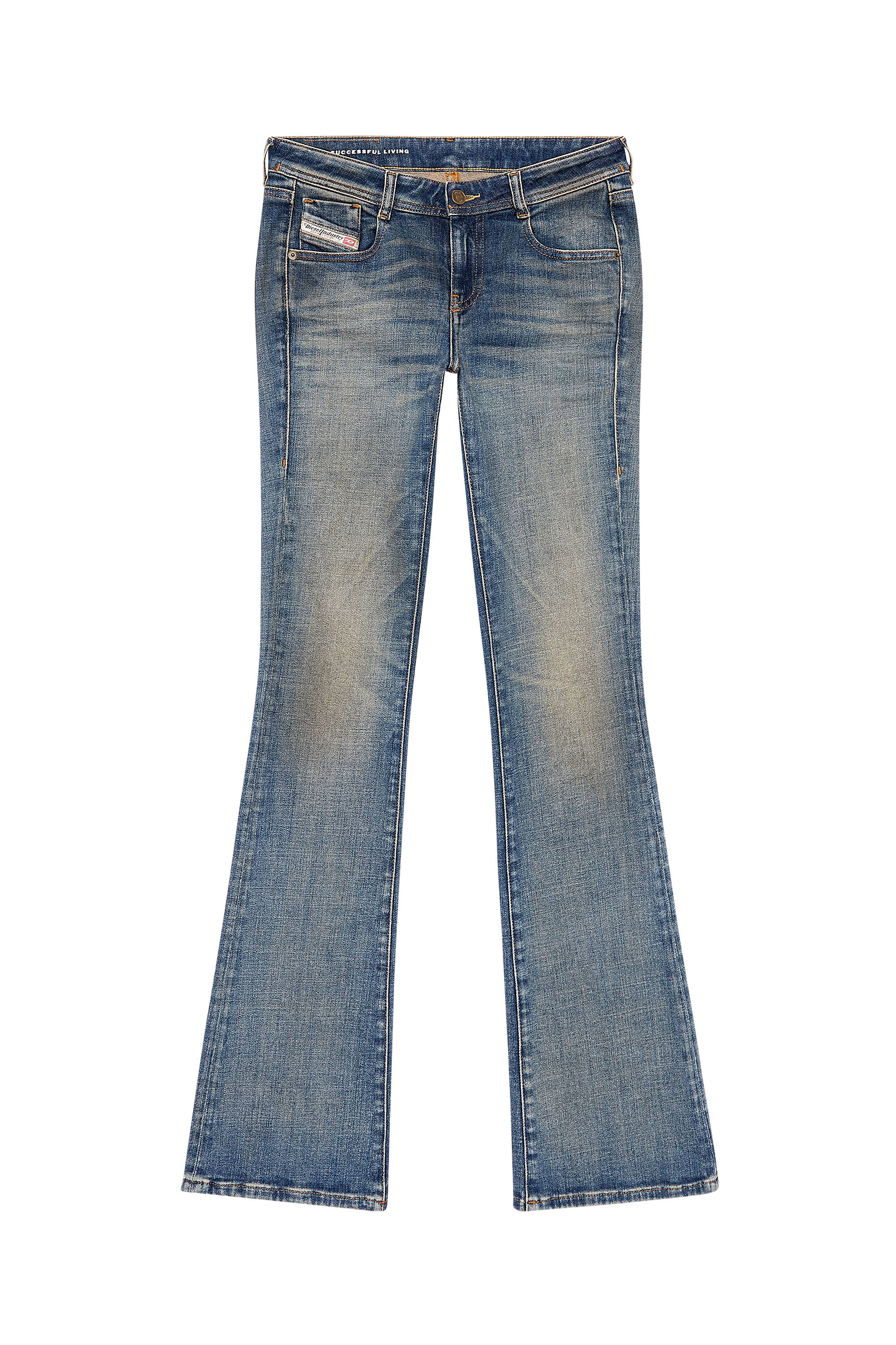 Diesel - Bootcut and Flare Jeans 1969 D-Ebbey 09H69, Azul Oscuro - Image 2