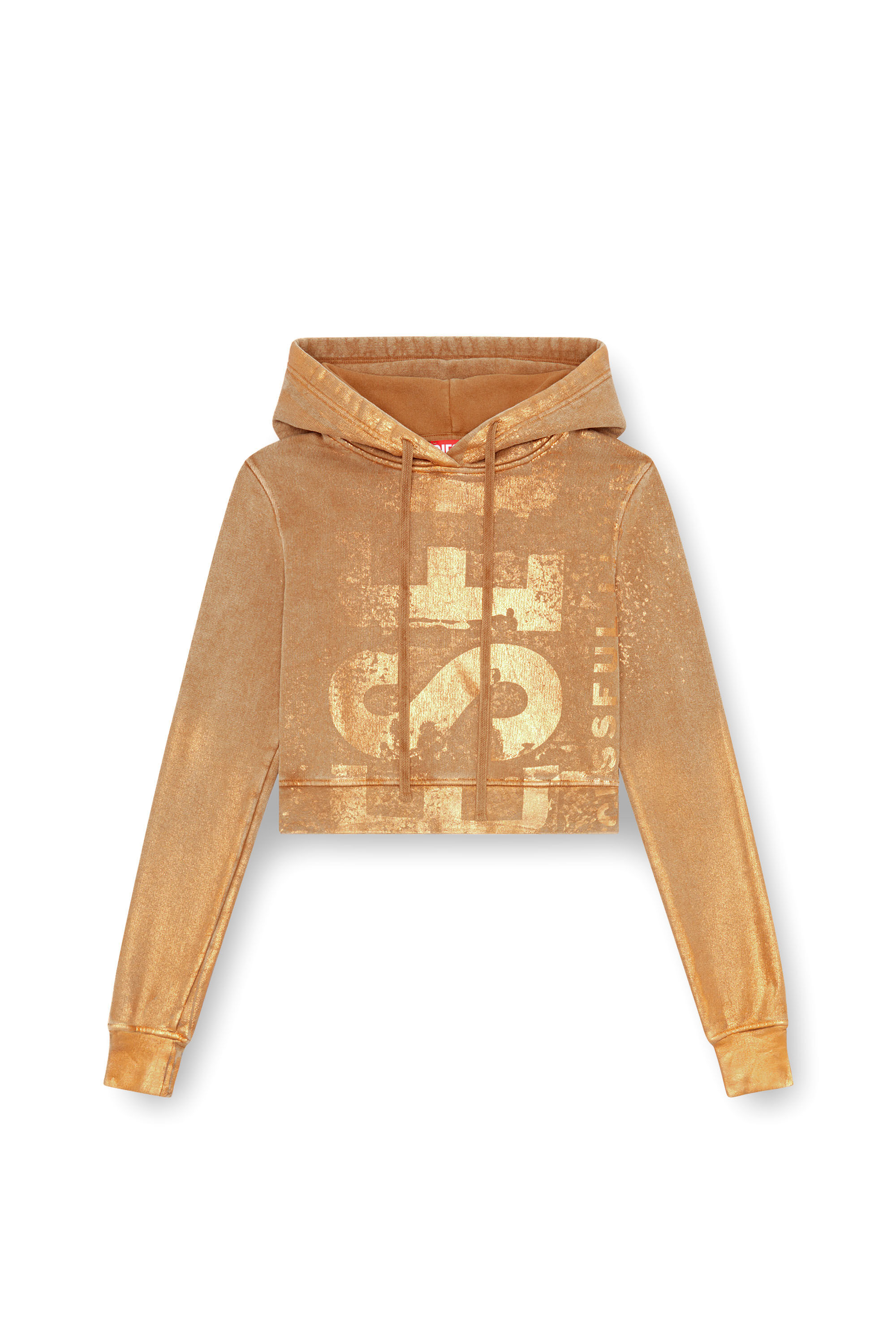 Diesel cropped hoodie shop