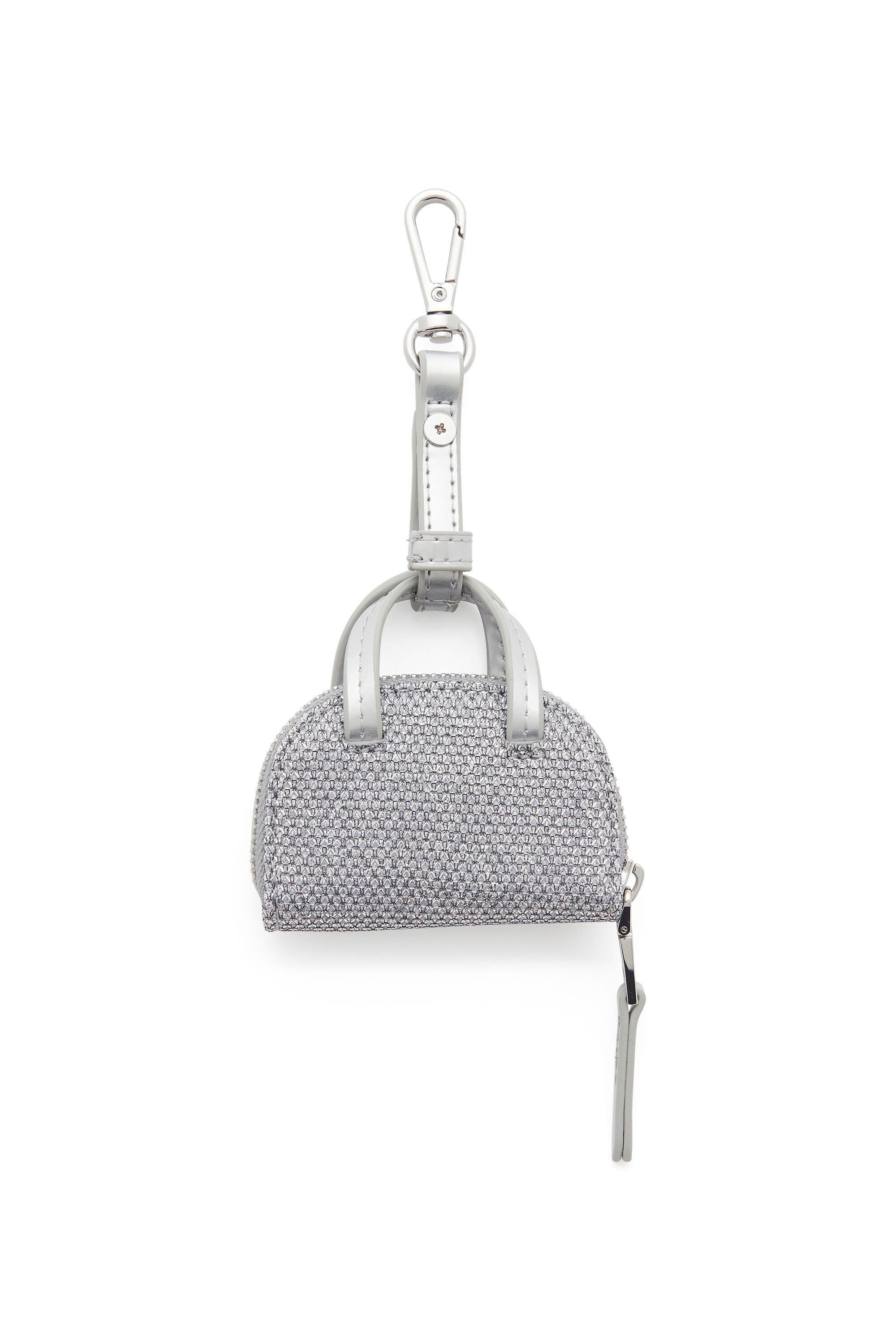 Diesel - 1DR DOME CHARMS, 1DR Dome - Charm de tejido lurex Mujer in Plateado - 2