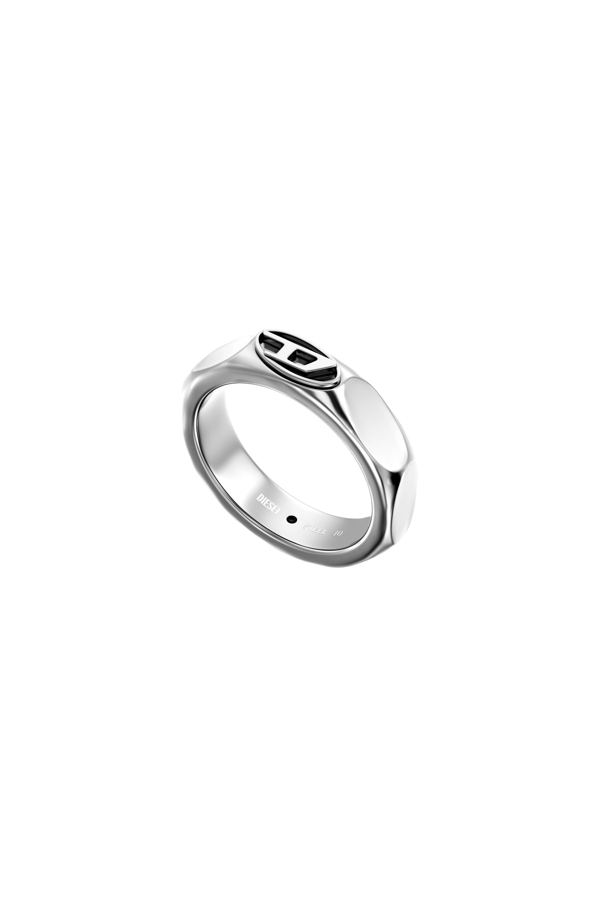 Diesel - DX1693040 JEWELLERY, Anillo de acero inoxidable Unisex in Plateado - 1