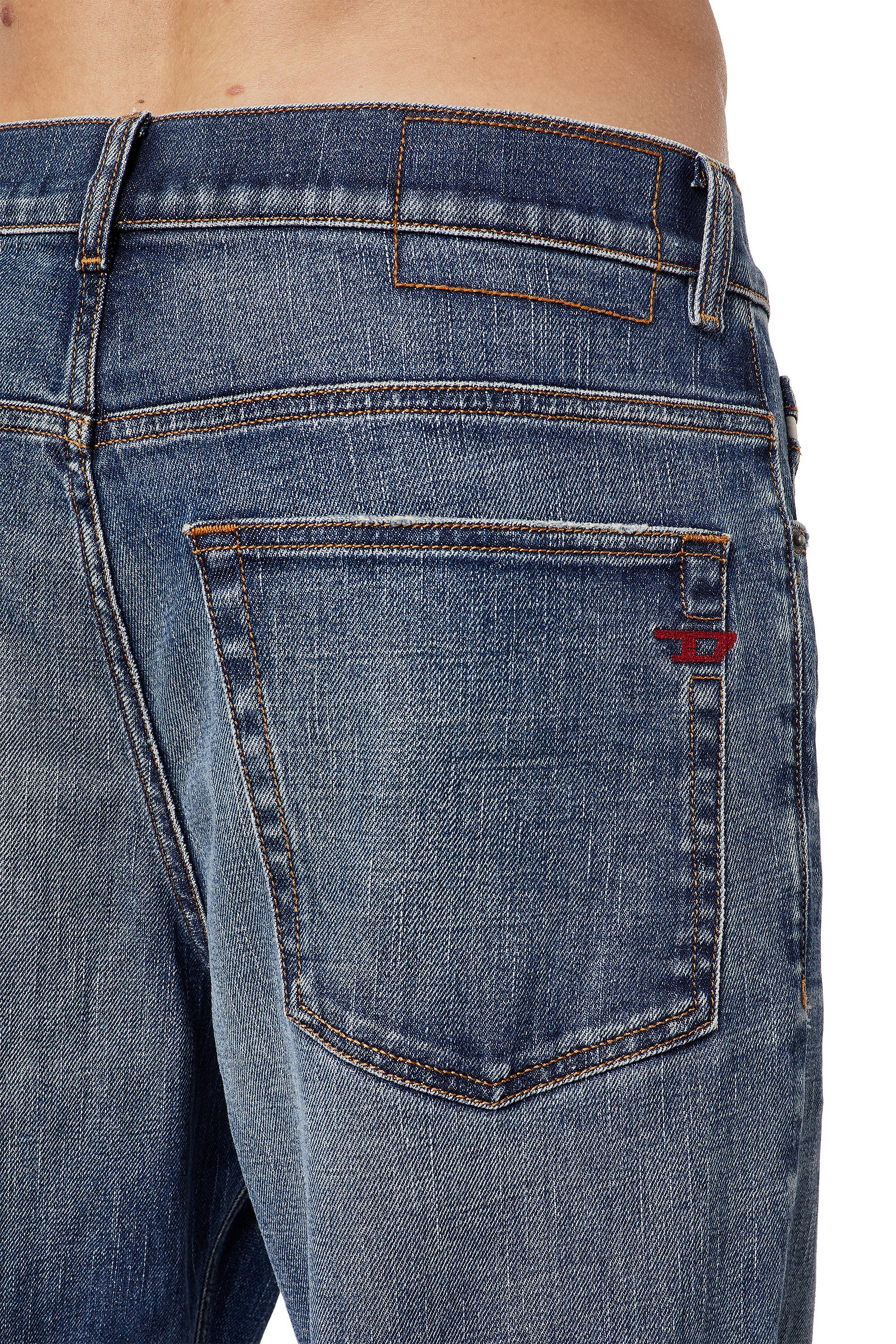Diesel - 2005 D-FINING 09C61 Tapered Jeans, Azul medio - Image 6
