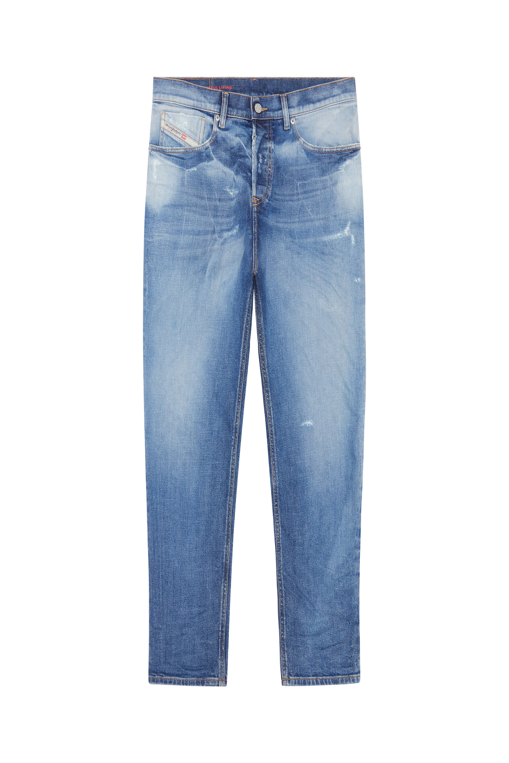 Diesel - 2005 D-FINING 09E16 Tapered Jeans, Azul medio - Image 2