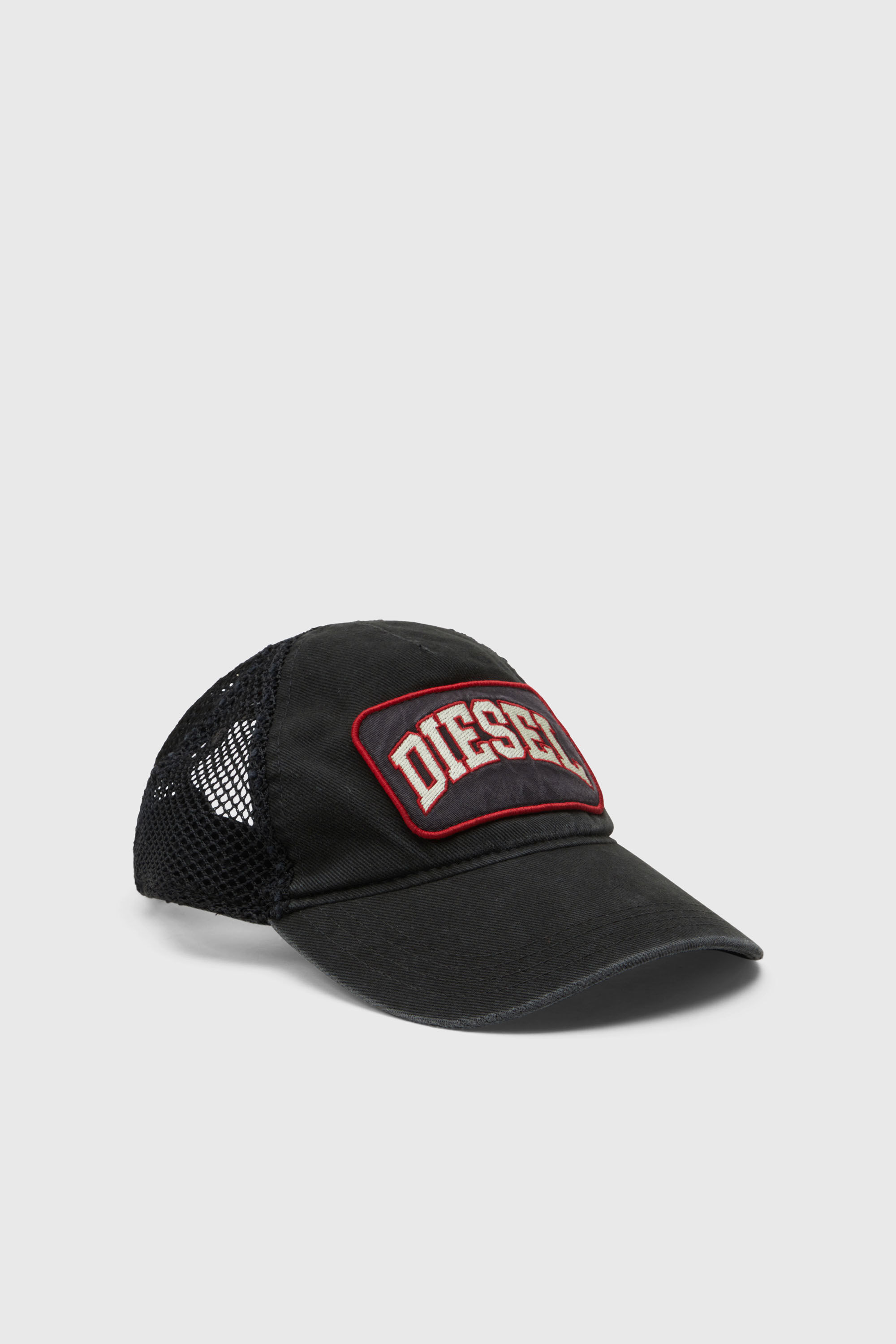 Diesel - C-MESHY, Gorra de b&eacute;isbol con malla de red Hombre in Negro - 1