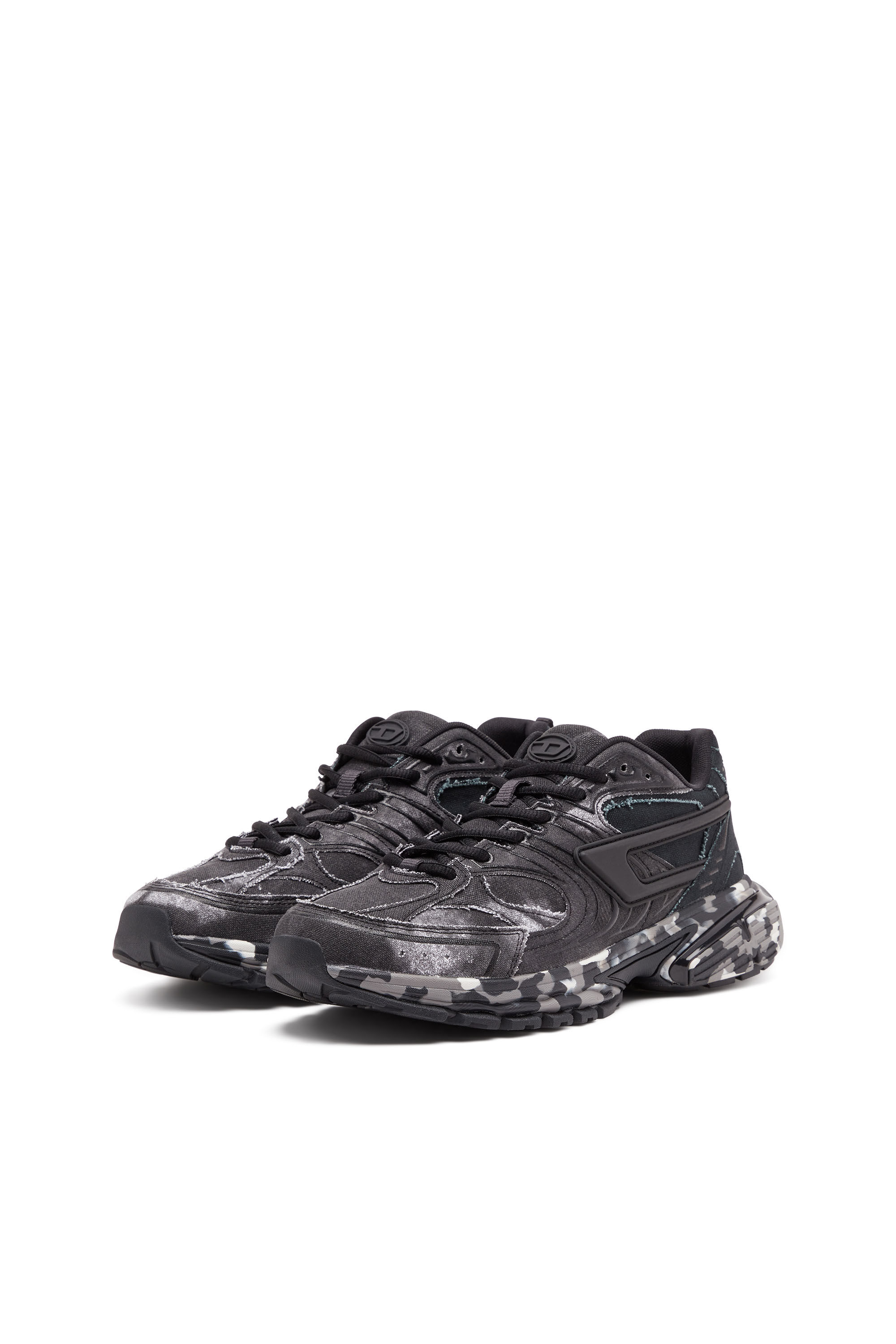 Men s S Serendipity Pro X1 Tie dye canvas sneakers with camo