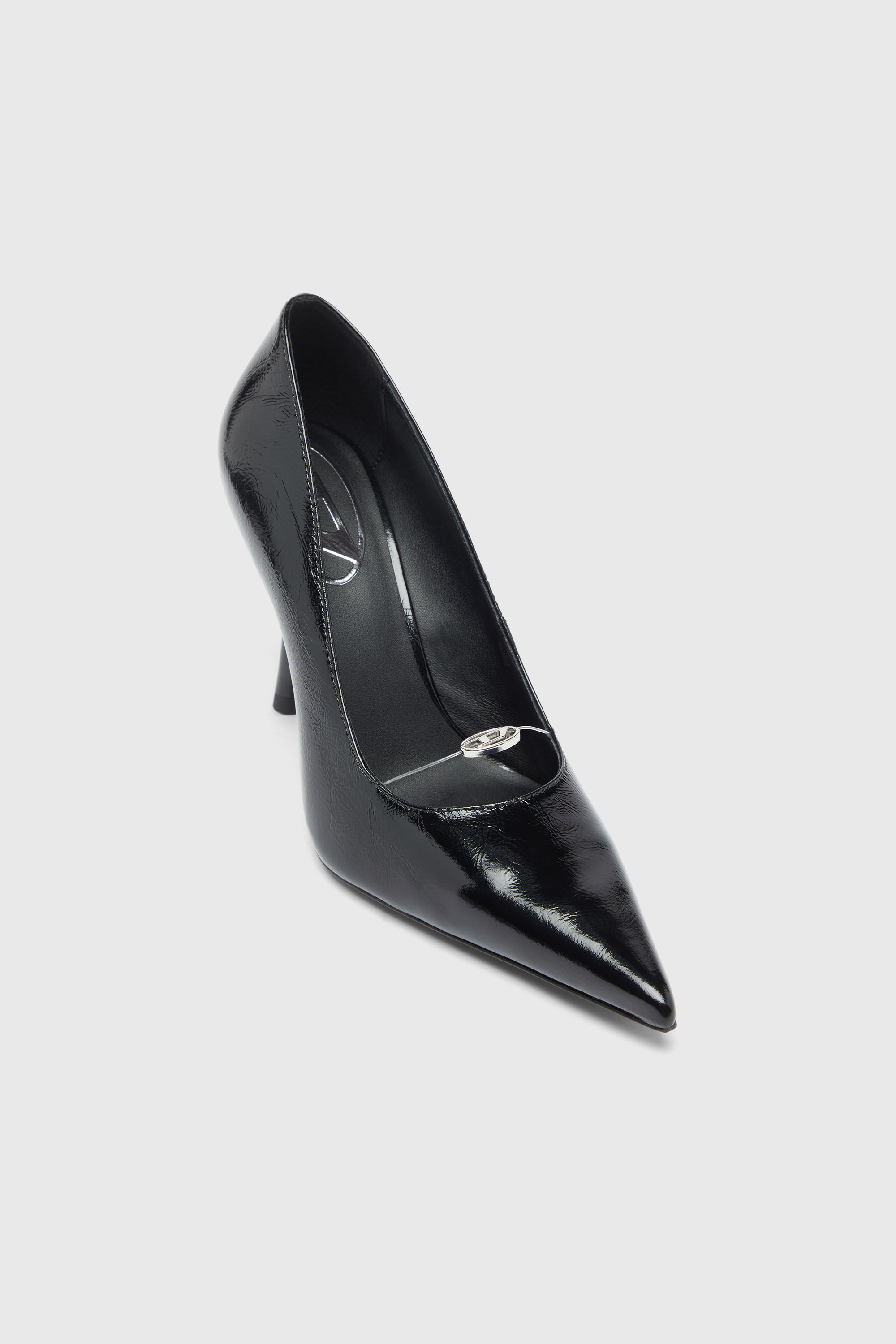 Diesel - D-JEWELS 90 P, D-Jewels - Salones de piel naplak Mujer in Negro - 6