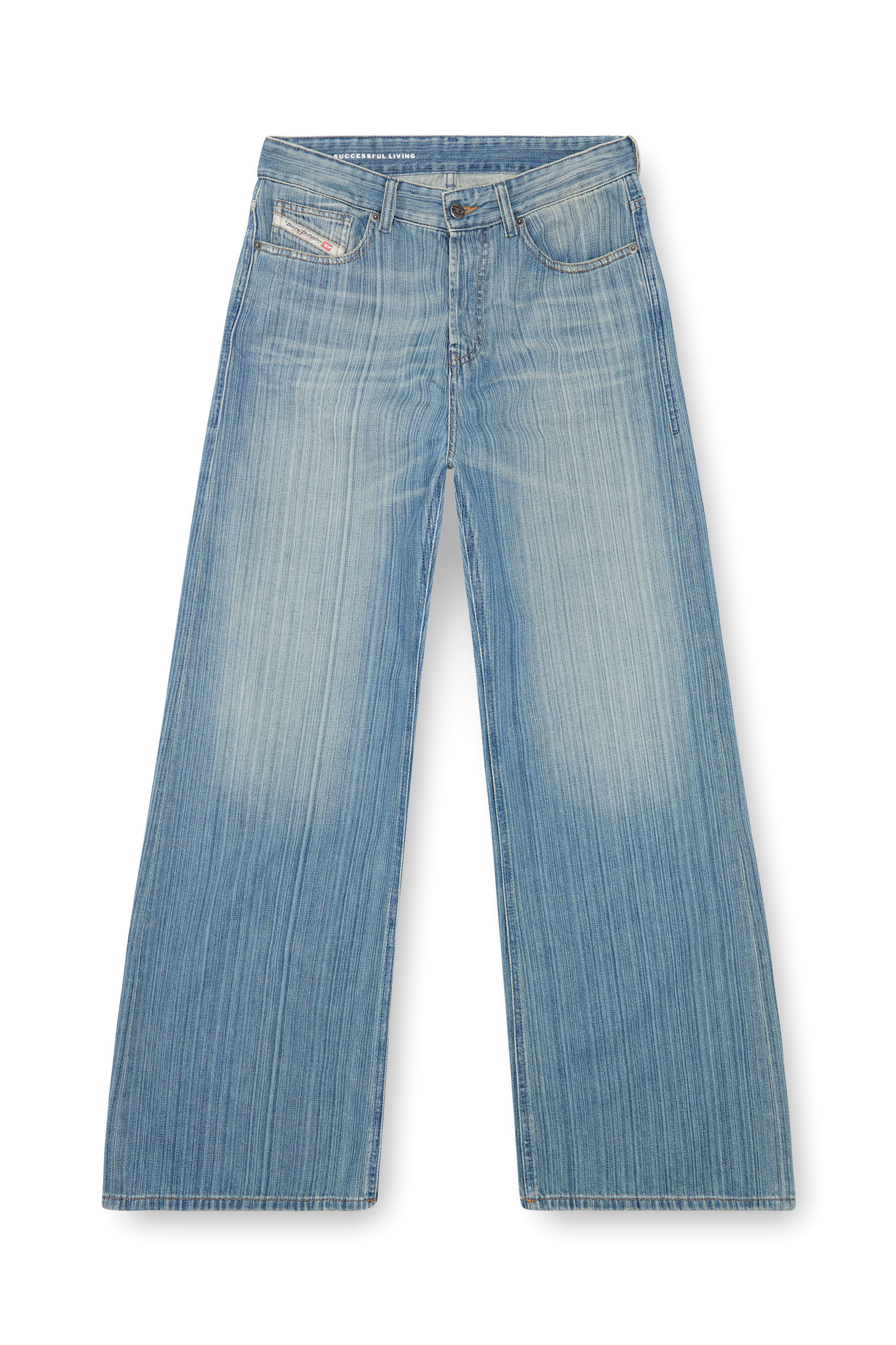 Diesel - Relaxed Jeans 1996 D-Sire 09J87 Mujer, Azul medio - 2