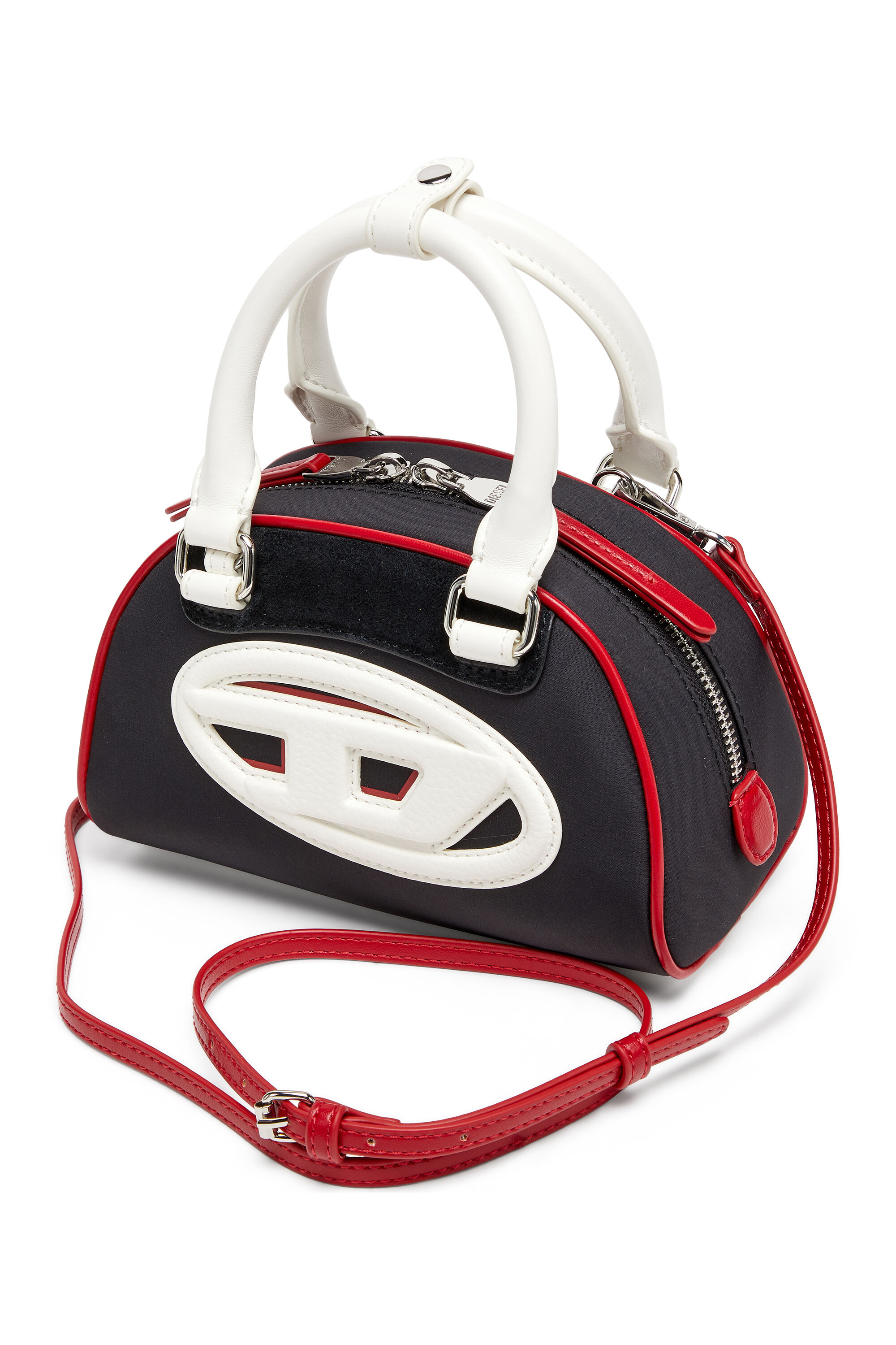 Diesel - 1DR DOME CROSSBODY, 1DR Dome-Mini bolso de bloques de color tipo bowling Mujer in Multicolor - 5