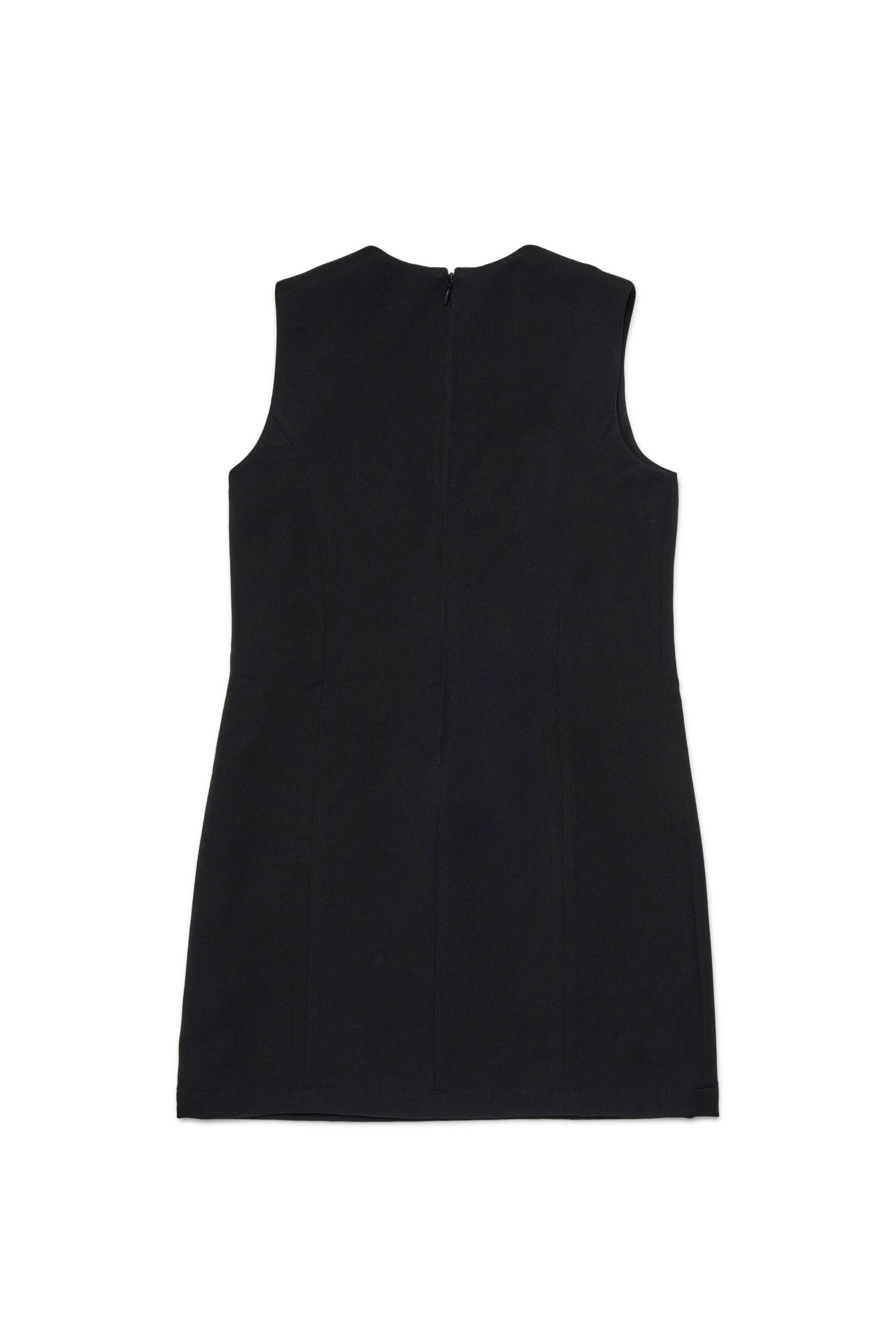 Diesel - DELAILA, Vestido con cremallera trasera Mujer in Negro - 2