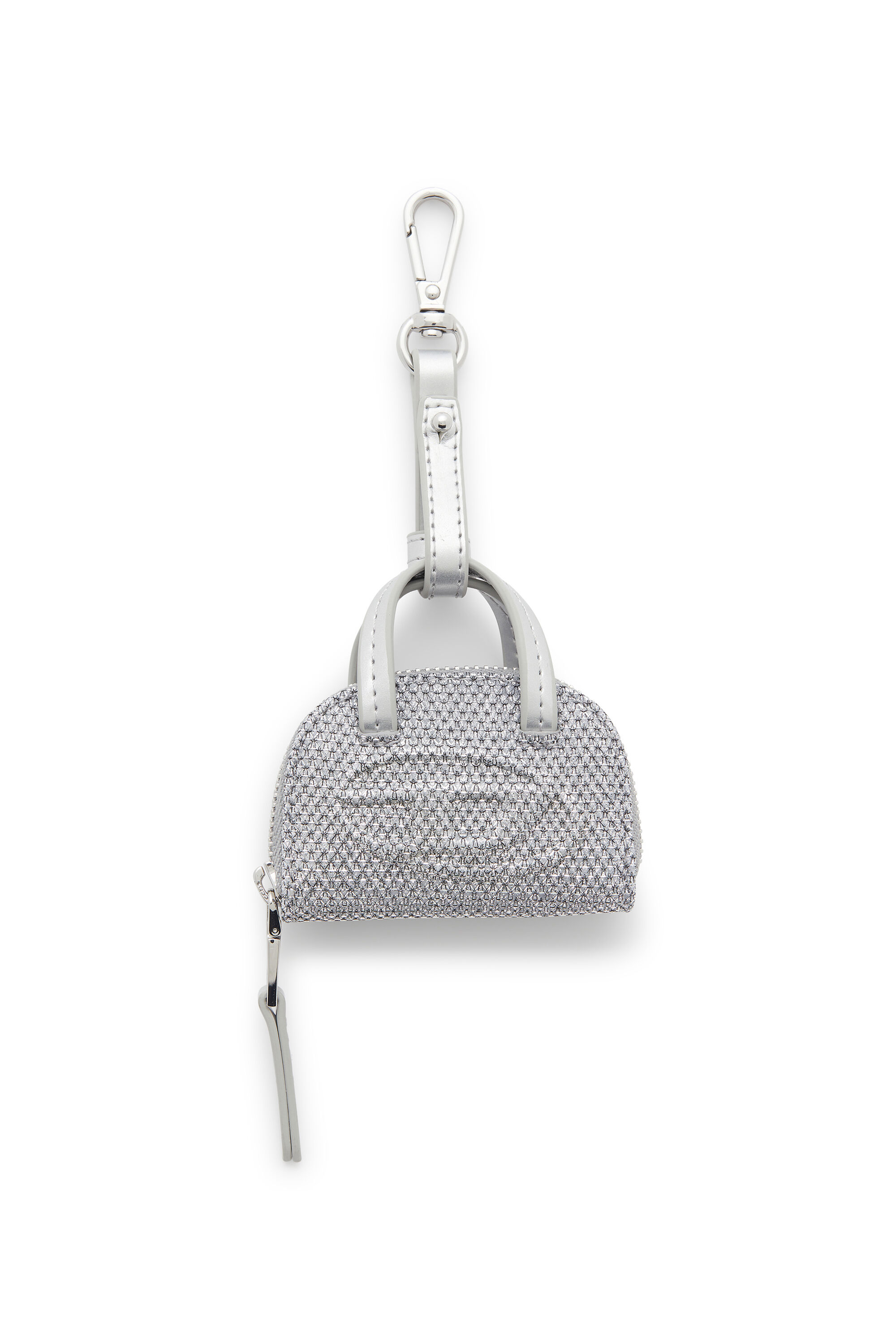 Diesel - 1DR DOME CHARMS, 1DR Dome - Charm de tejido lurex Mujer in Plateado - 1