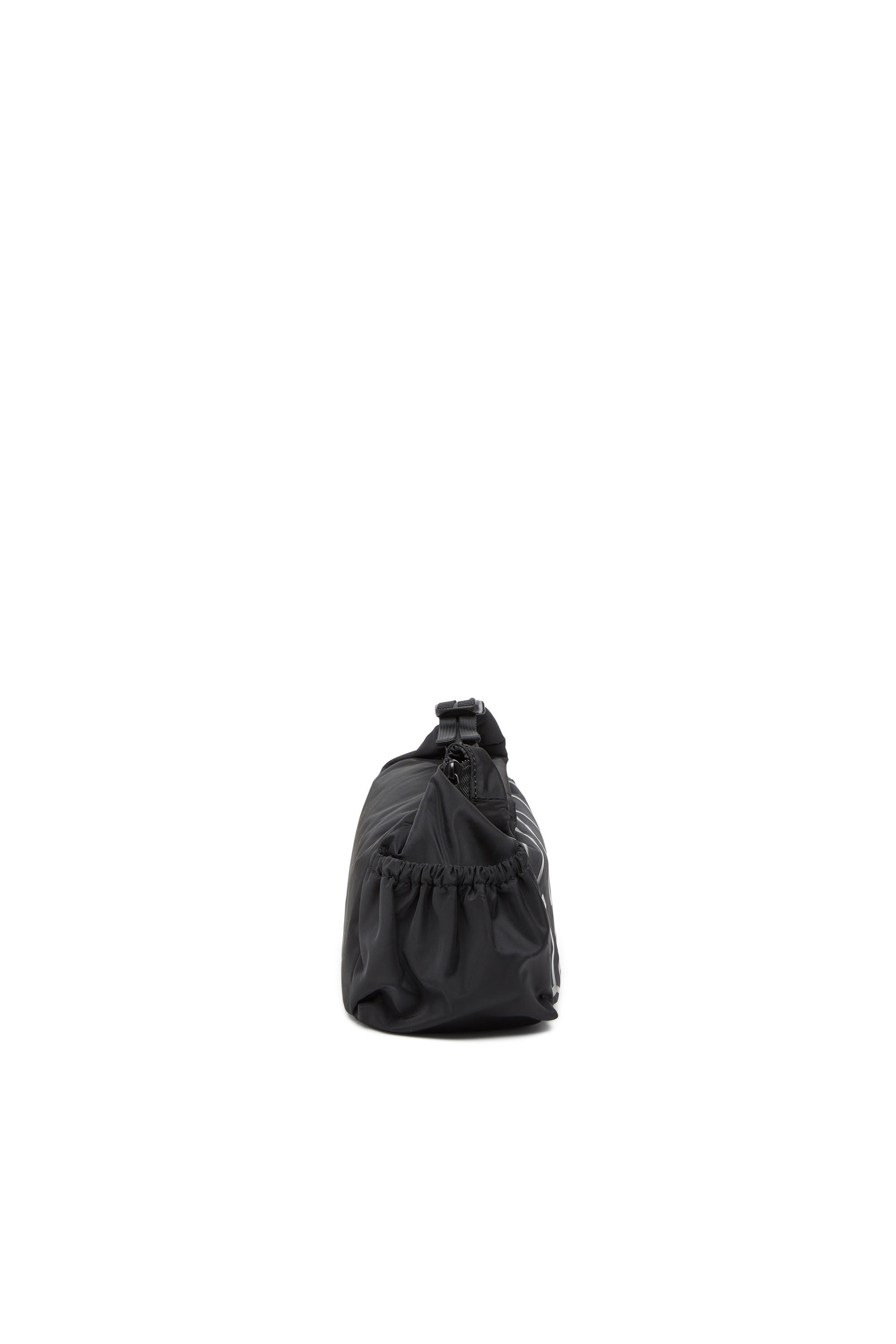 Diesel - DRAPE WASH BAG X, Neceser de nailon con estampado Oval D Hombre in Negro - 4