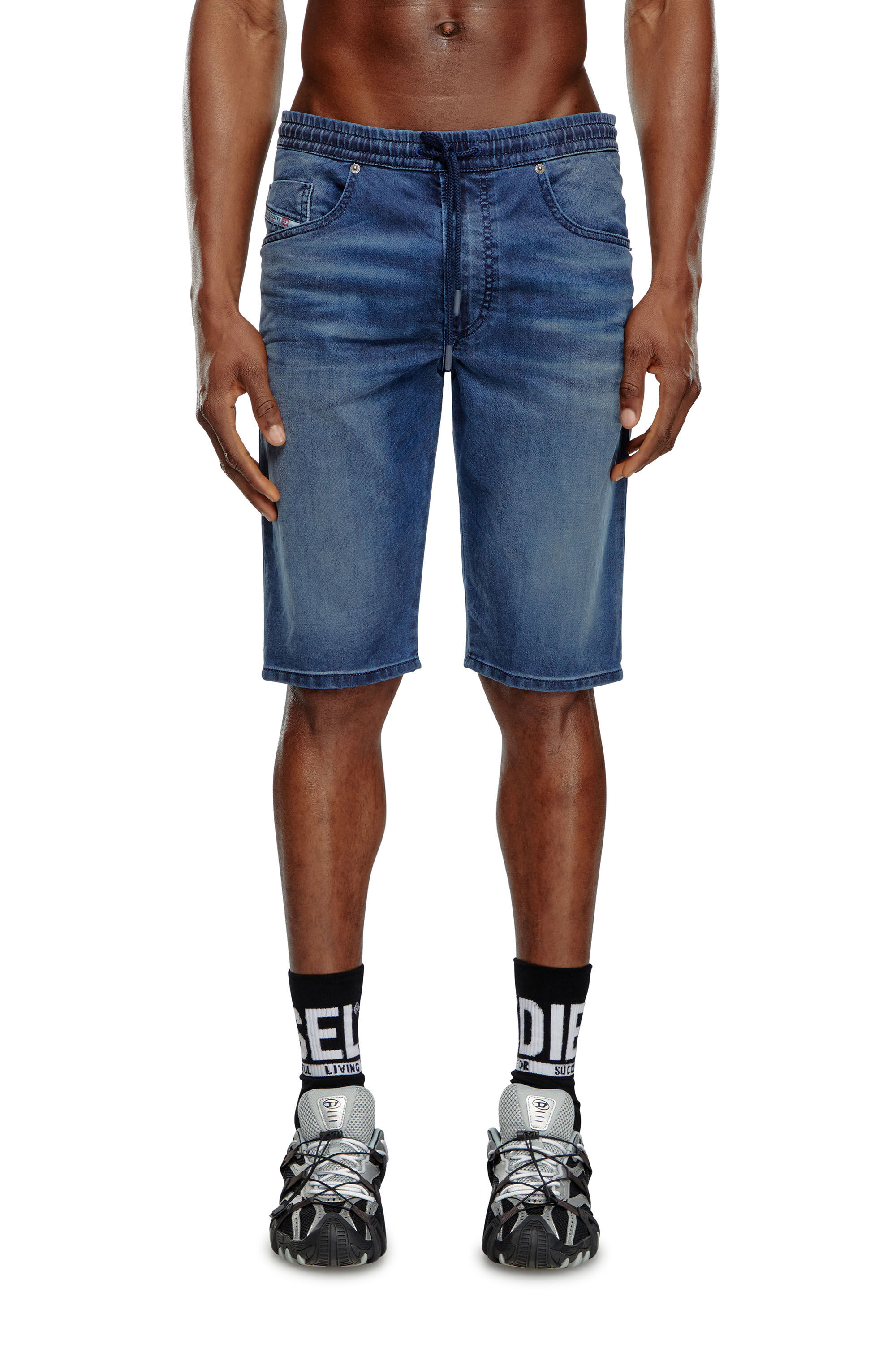 Pantalones cortos chinos en JoggJeans Hombre Azul marino Diesel