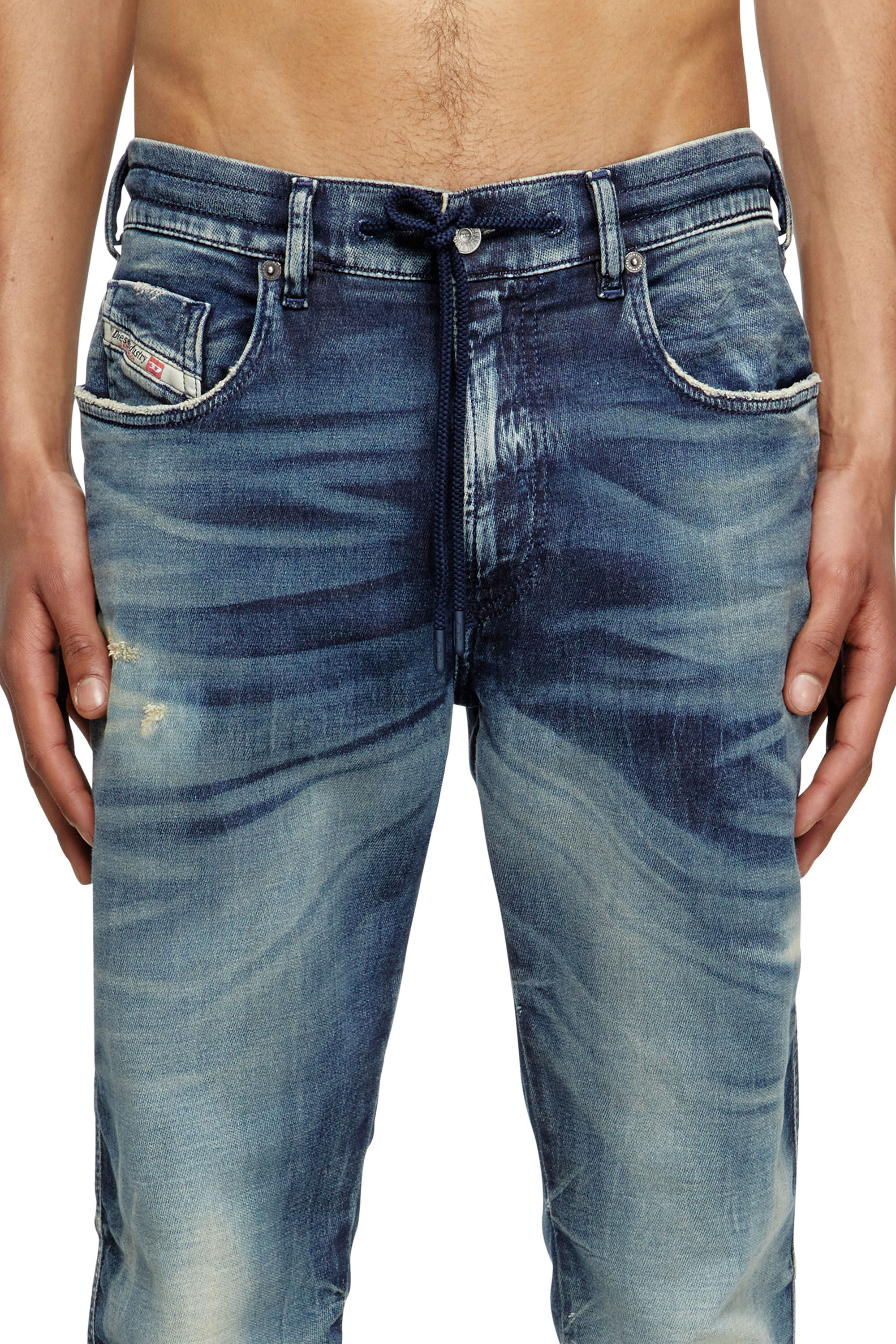 Diesel - Slim 2060 D-Strukt Joggjeans® 068RZ Hombre, Azul Oscuro - 5