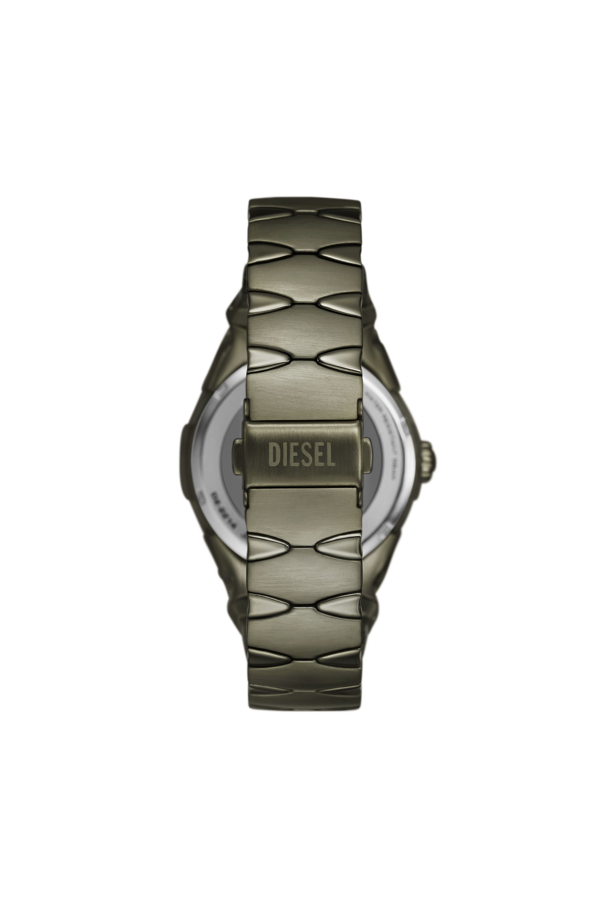Reloj D Sruptor de acero inoxidable Hombre Verde Diesel