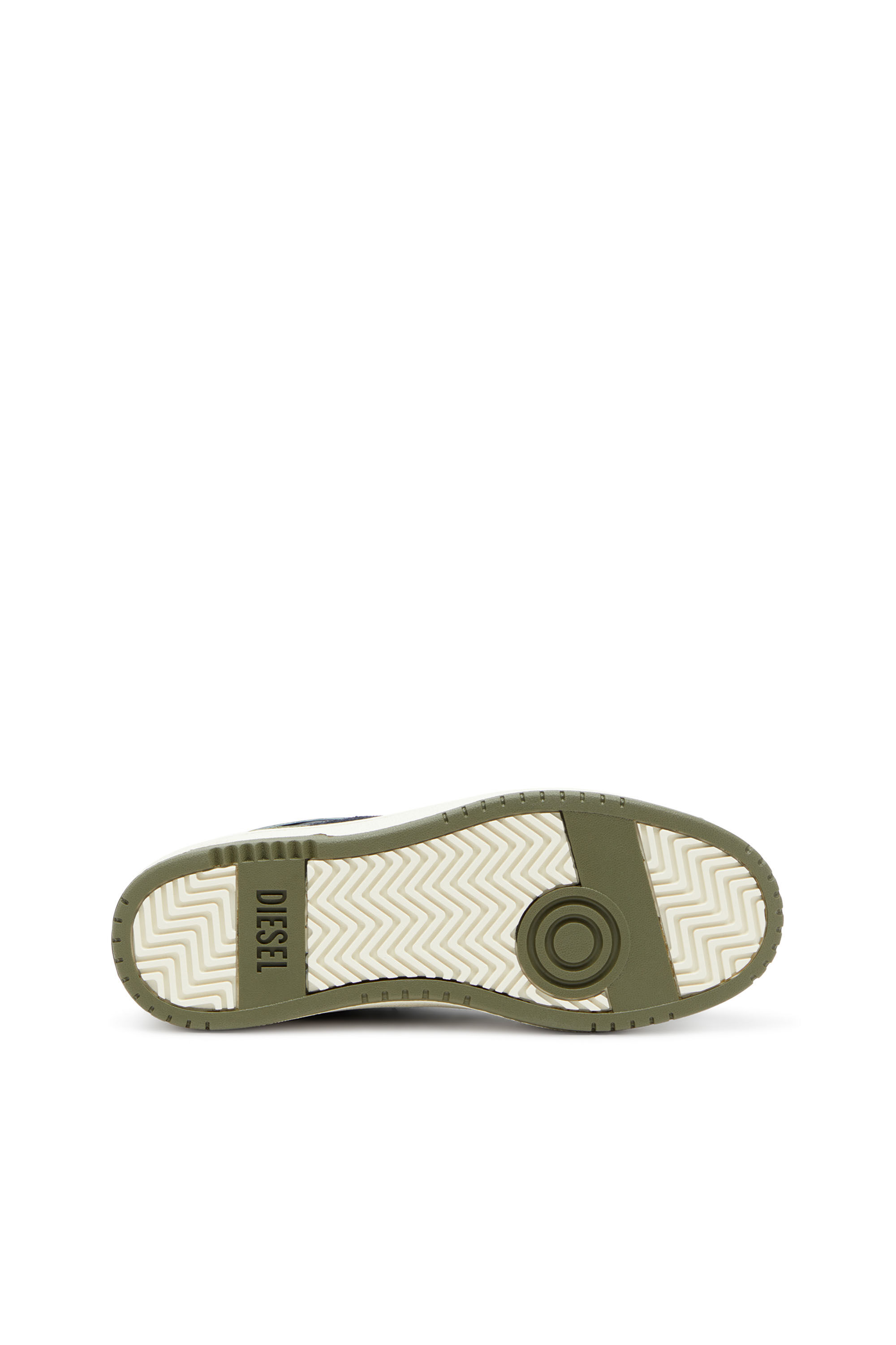 S-OVAL SKATE LOW, Blanco/Verde