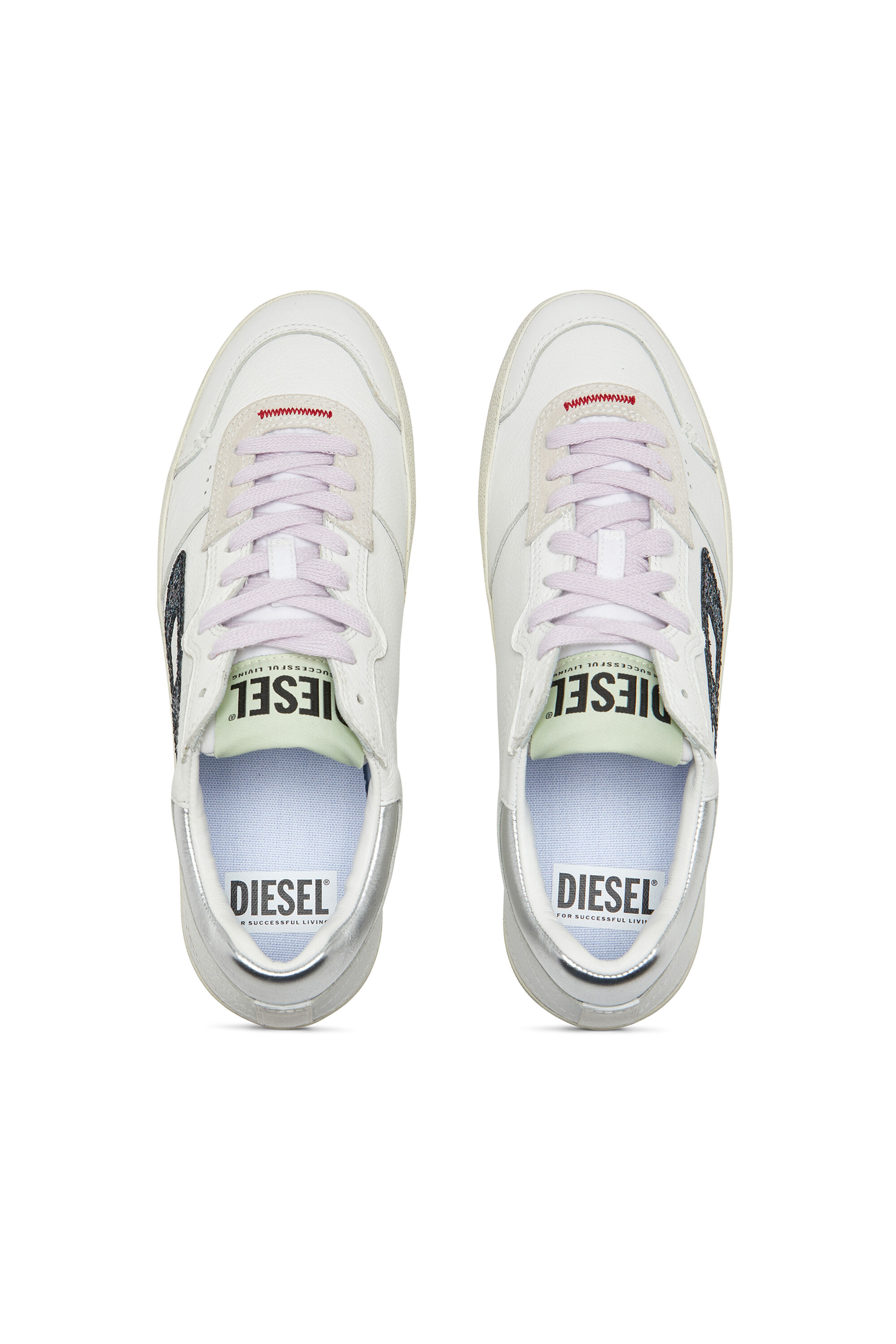 Diesel - S-LEROJI LOW W, Blanco/Negro - Image 4