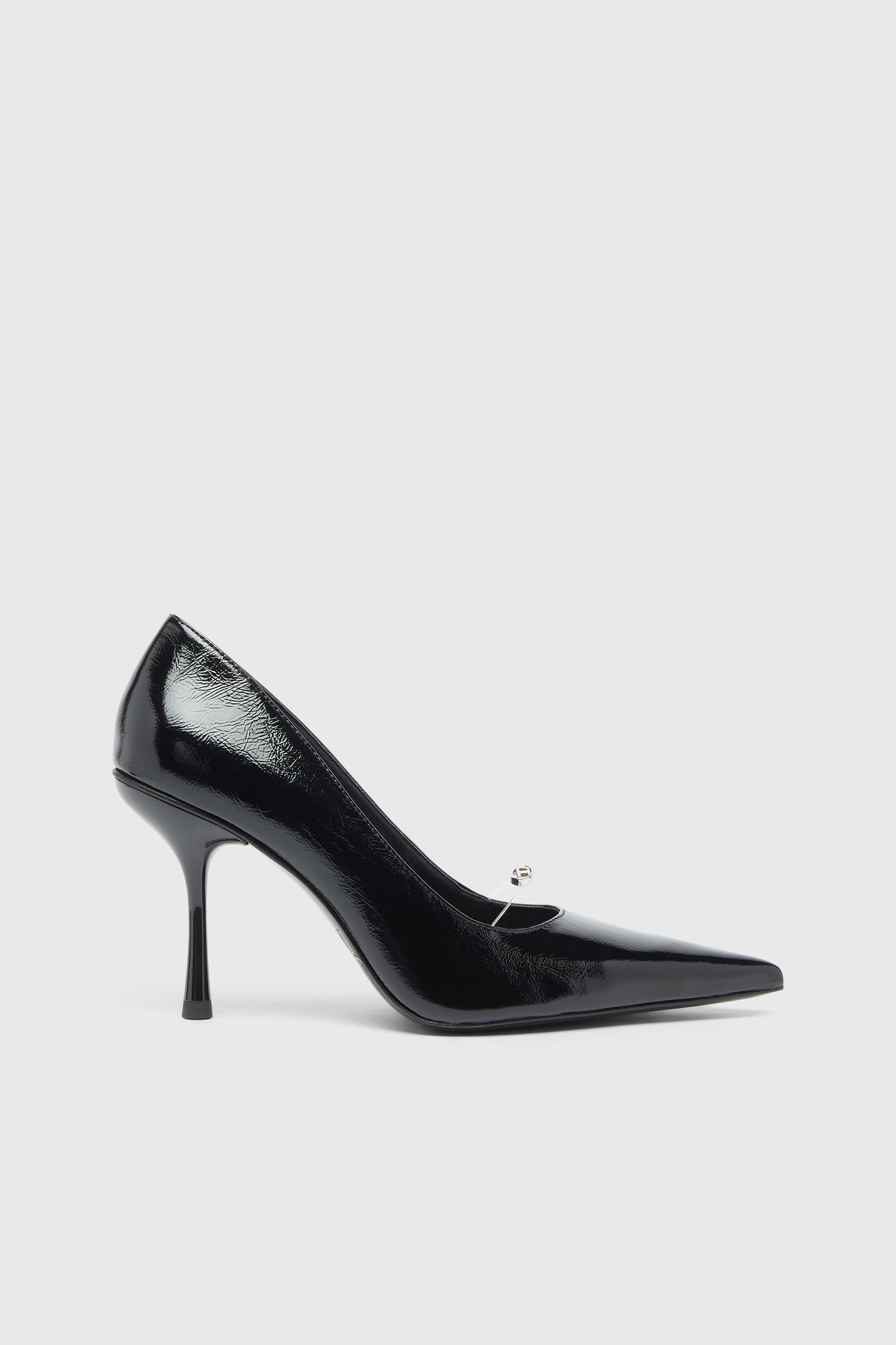Diesel - D-JEWELS 90 P, D-Jewels - Salones de piel naplak Mujer in Negro - 1