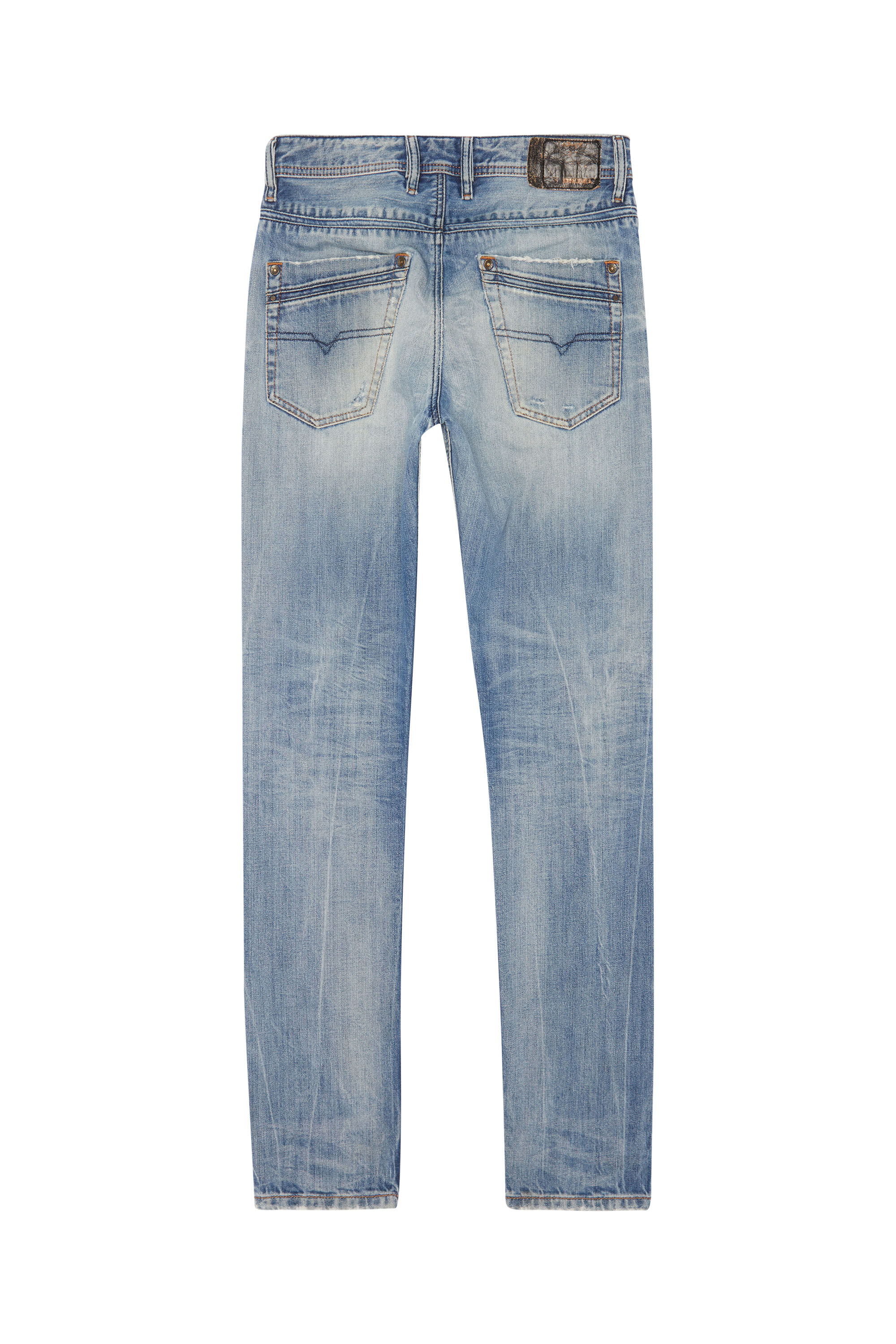 Diesel - KRAYVER, Diesel Hombre - Vaqueros Azul medio Hombre in Azul marino - 2