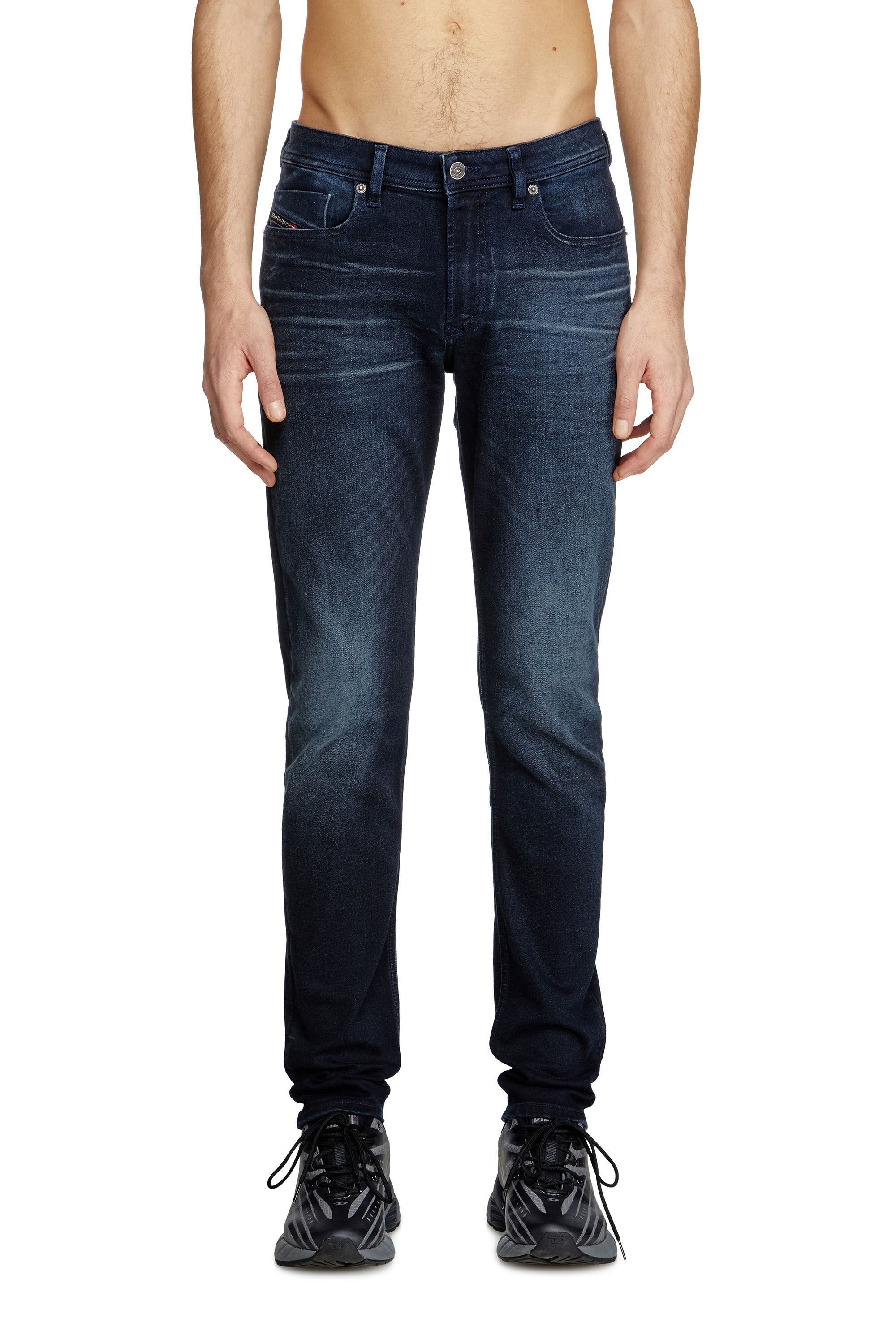 Diesel - Skinny Jeans 1979 Sleenker 0BMBU Hombre, Azul Oscuro - 3