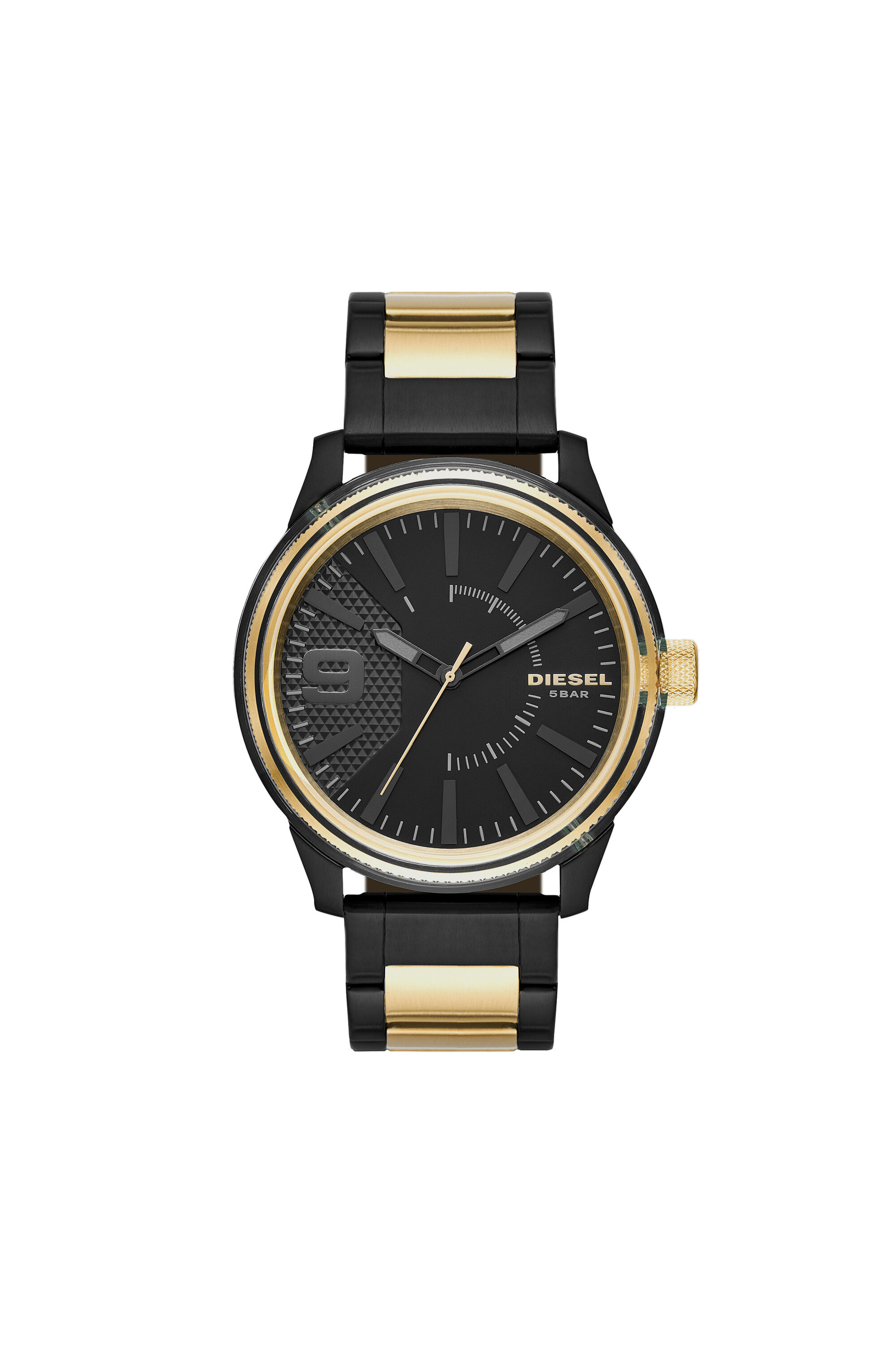 Diesel - DZ1877, Reloj de tres manecillas en acero inoxidable Hombre in Negro - 1