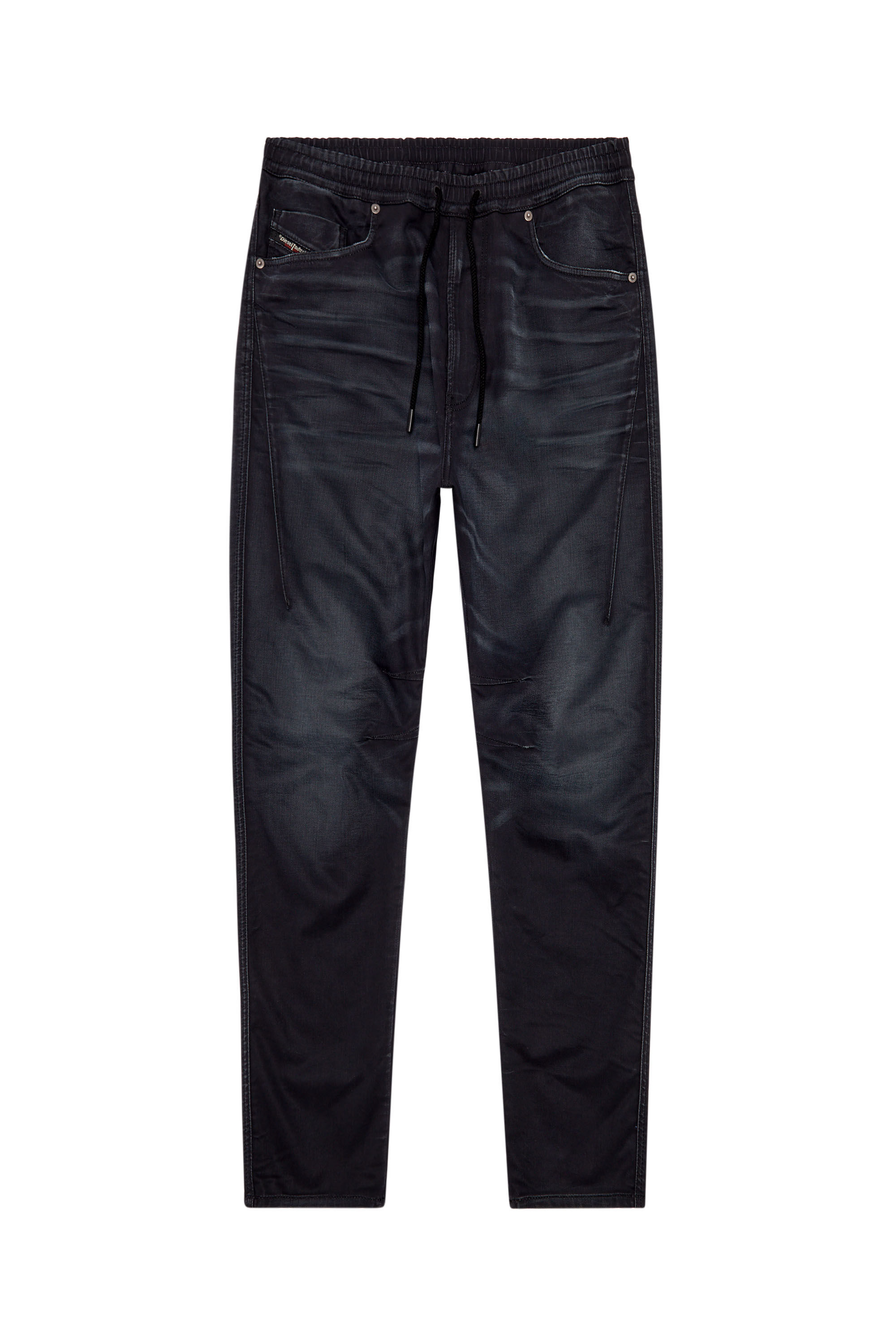 Diesel - Tapered 2040 D-Amage Joggjeans® 068HR, Negro/Gris oscuro - Image 2