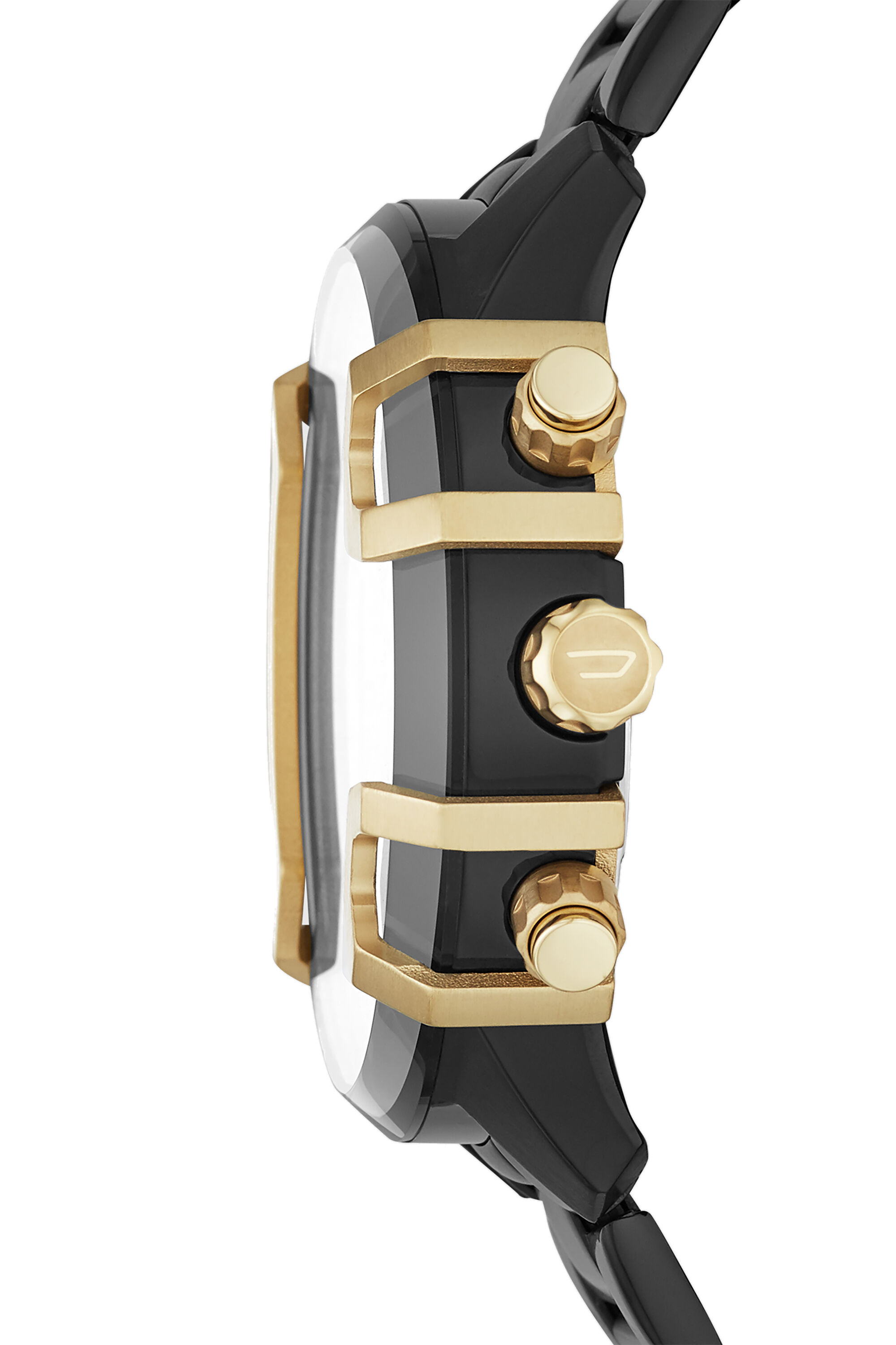 Reloj diesel clearance negro y dorado