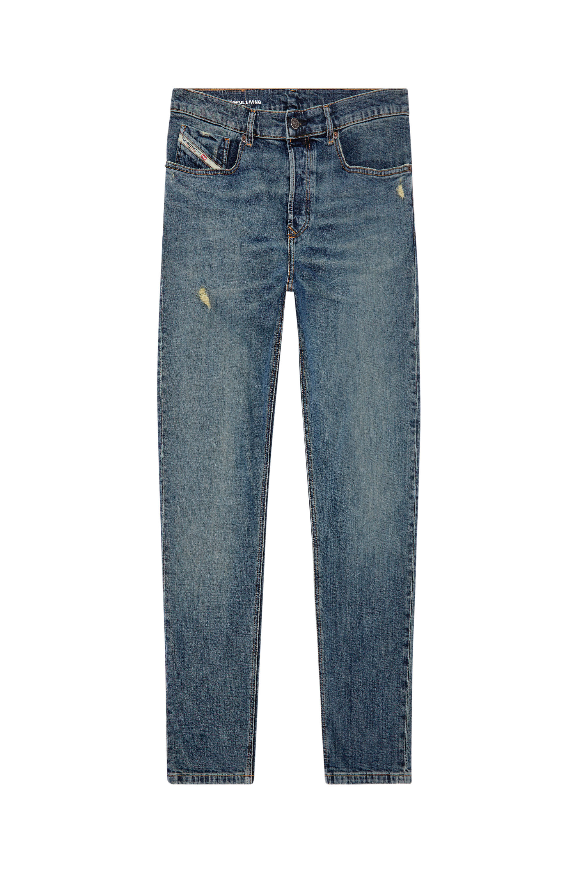 Diesel - Tapered Jeans 2005 D-Fining 0DQAC, Azul medio - Image 2