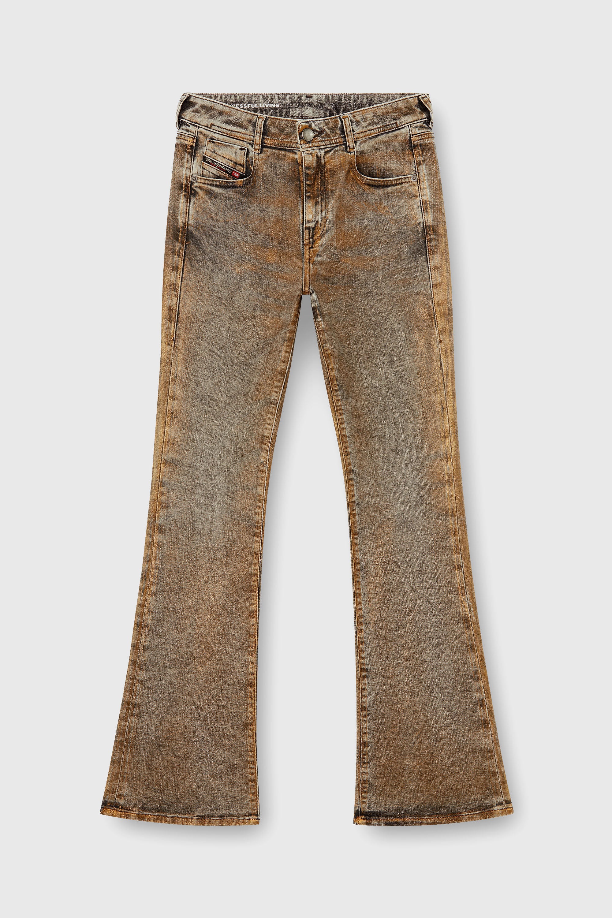 Diesel - Bootcut Jeans 1969 D-Ebbey 09Q38 Mujer, Marr&oacute;n - 6
