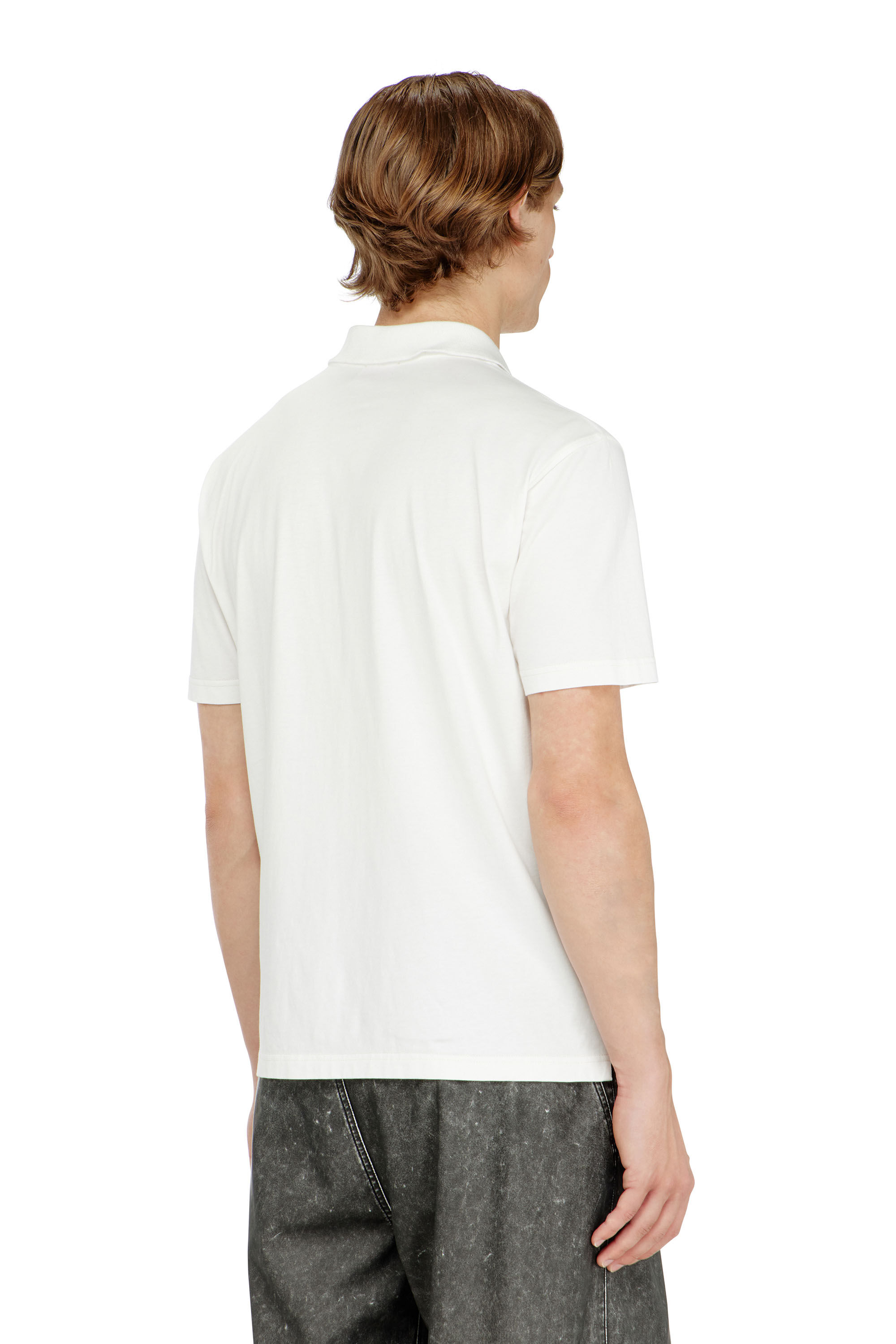 Diesel - T-REJUST-PIPING, Polo con ribetes en contraste Hombre in ToBeDefined - 4