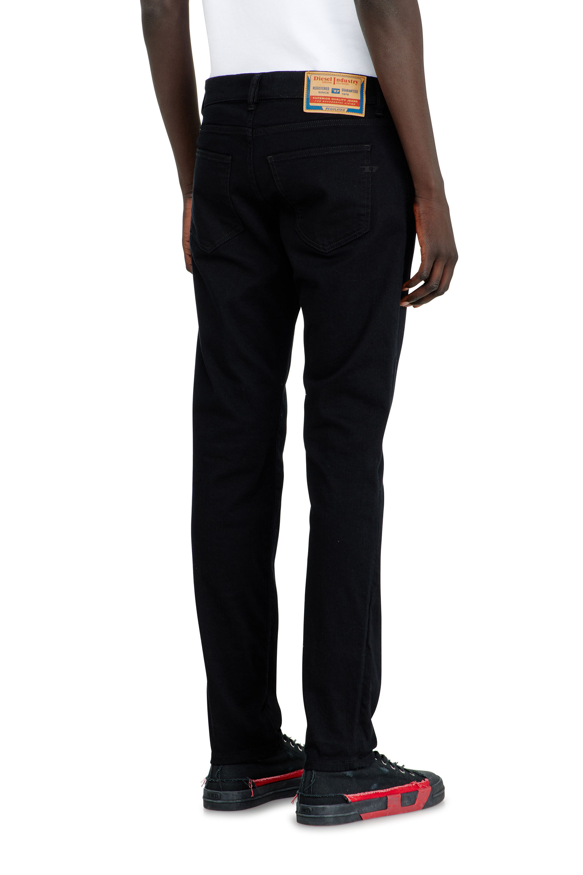 Diesel - Slim Jeans 2019 D-Strukt 069YP Hombre, Negro/Gris oscuro - 5