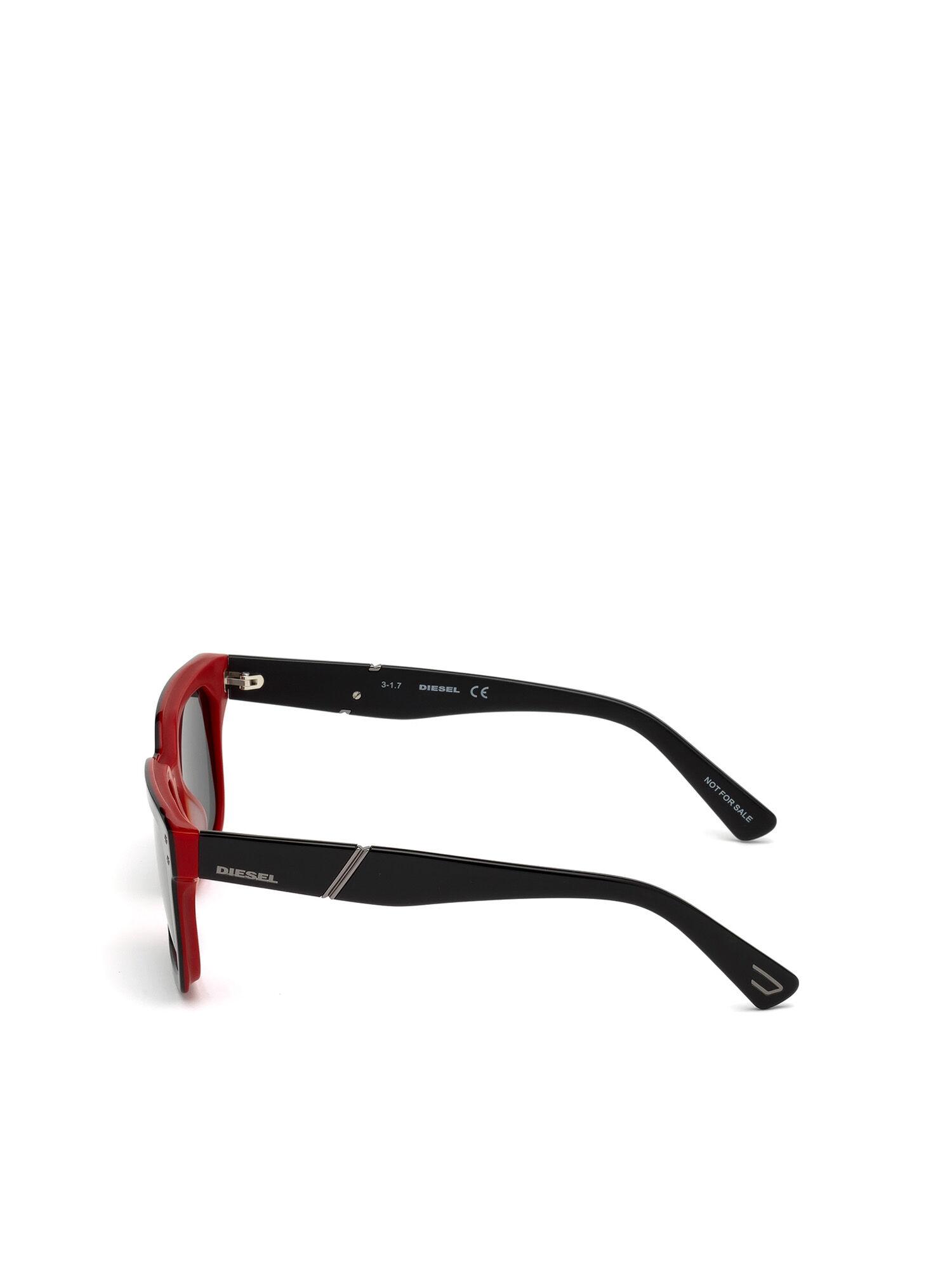 Diesel - DL0253, Gafas con hendidura interna Hombre in Negro - 3