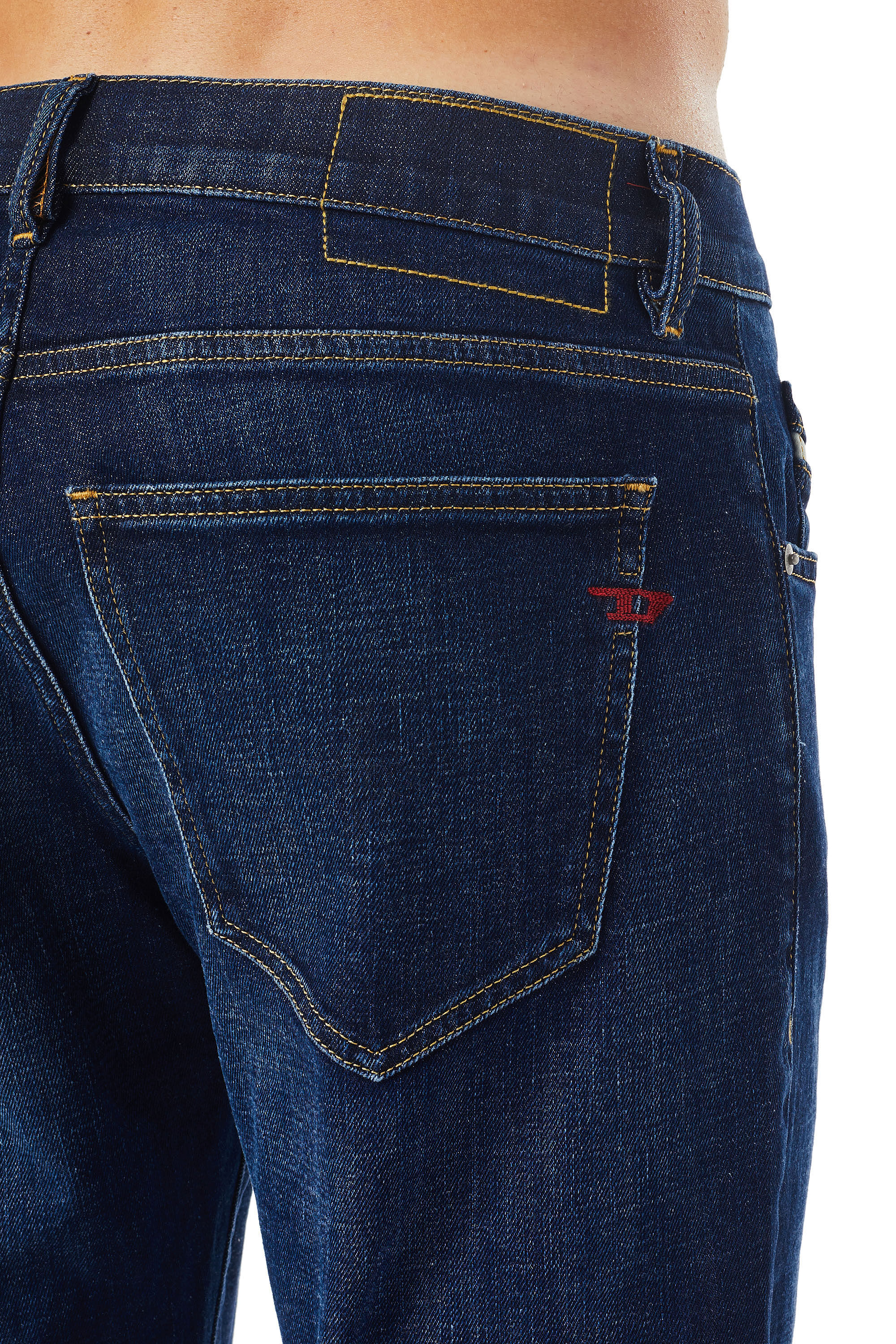 Diesel - Slim Jeans 2019 D-Strukt 09B90, Azul Oscuro - Image 6