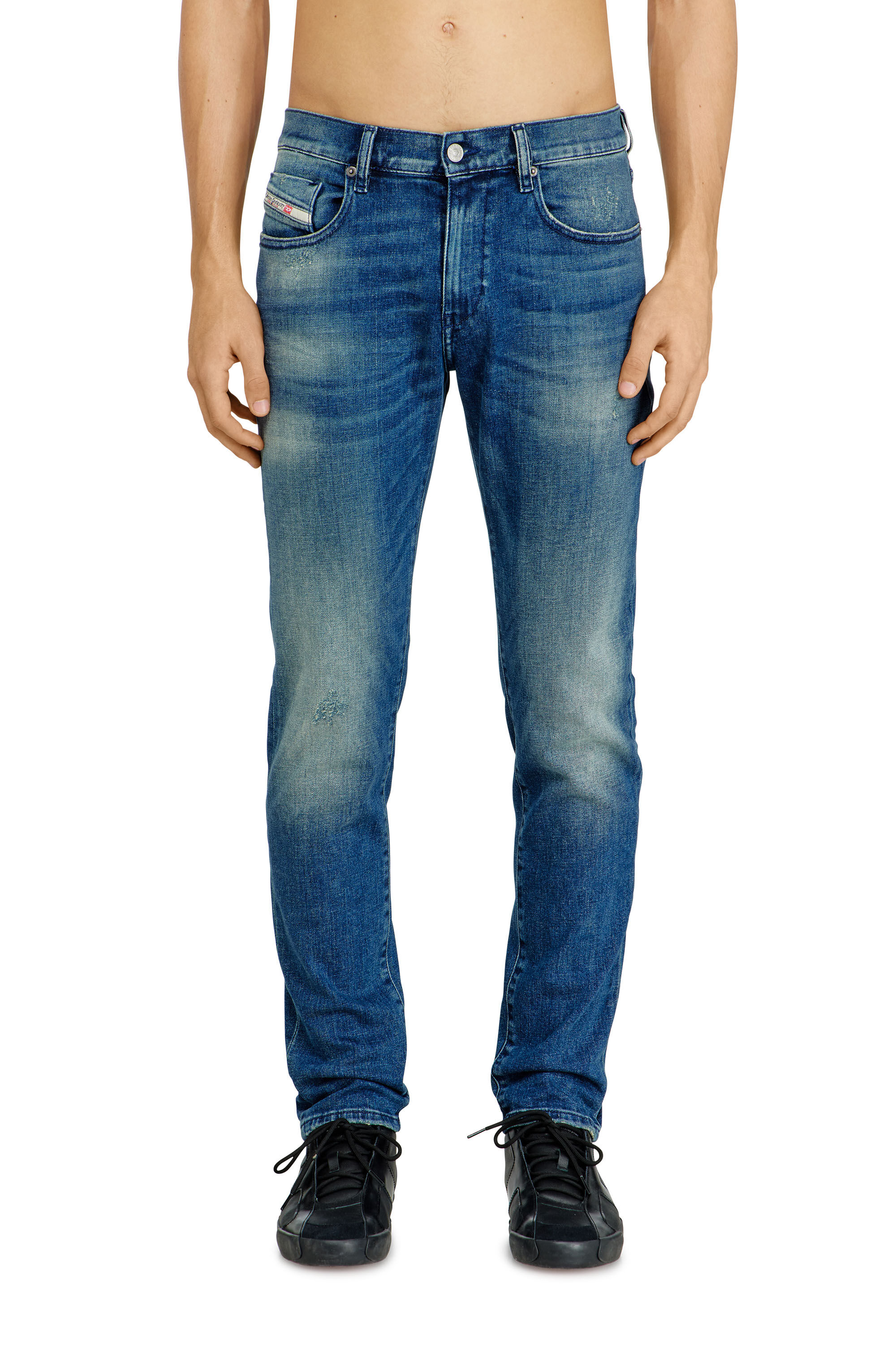 Diesel - Slim Jeans 2019 D-Strukt 0ADBT Hombre, Azul medio - 3