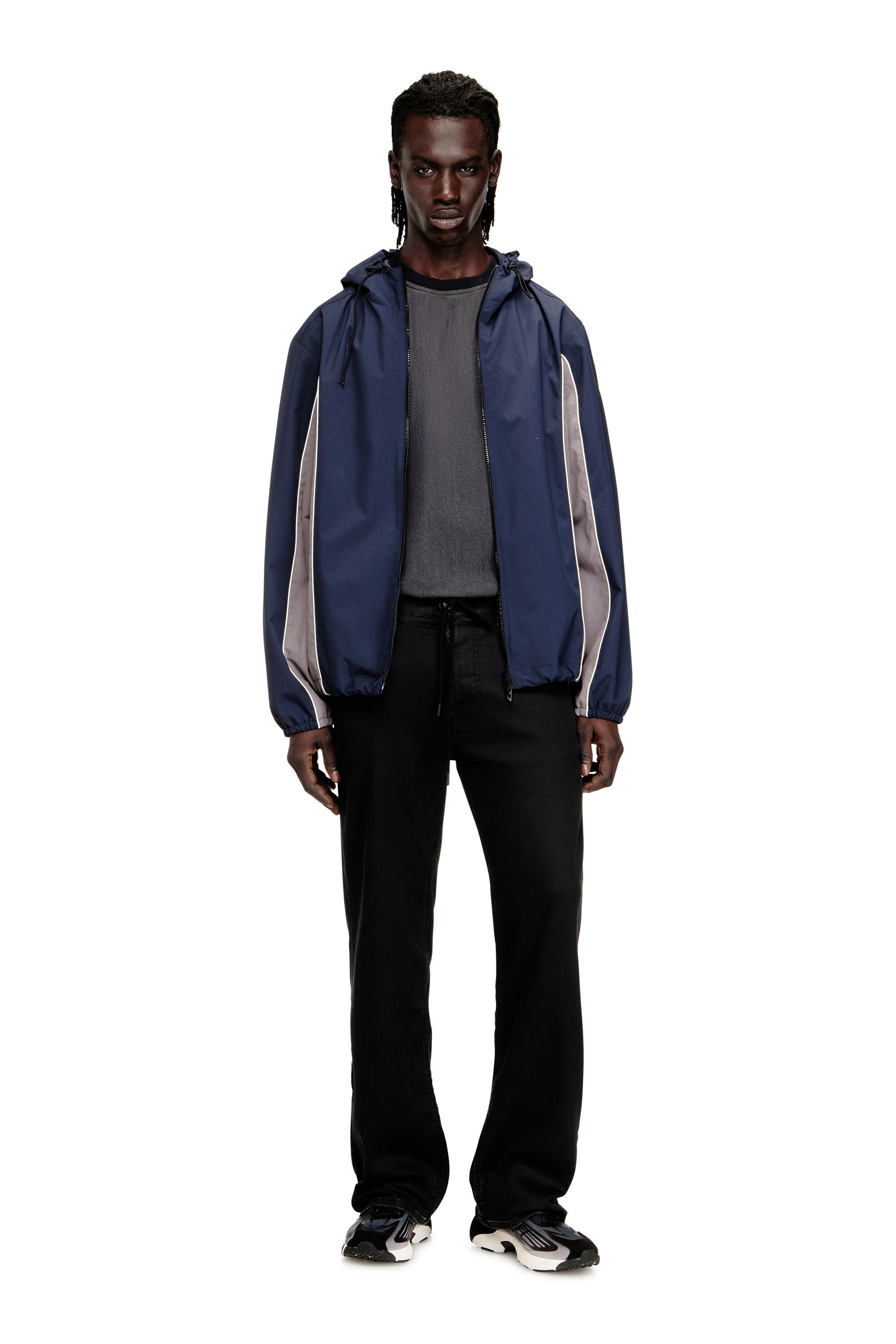 Diesel - Relaxed 2080 D-Reel Joggjeans® 09N90 Hombre, Negro/Gris oscuro - 1