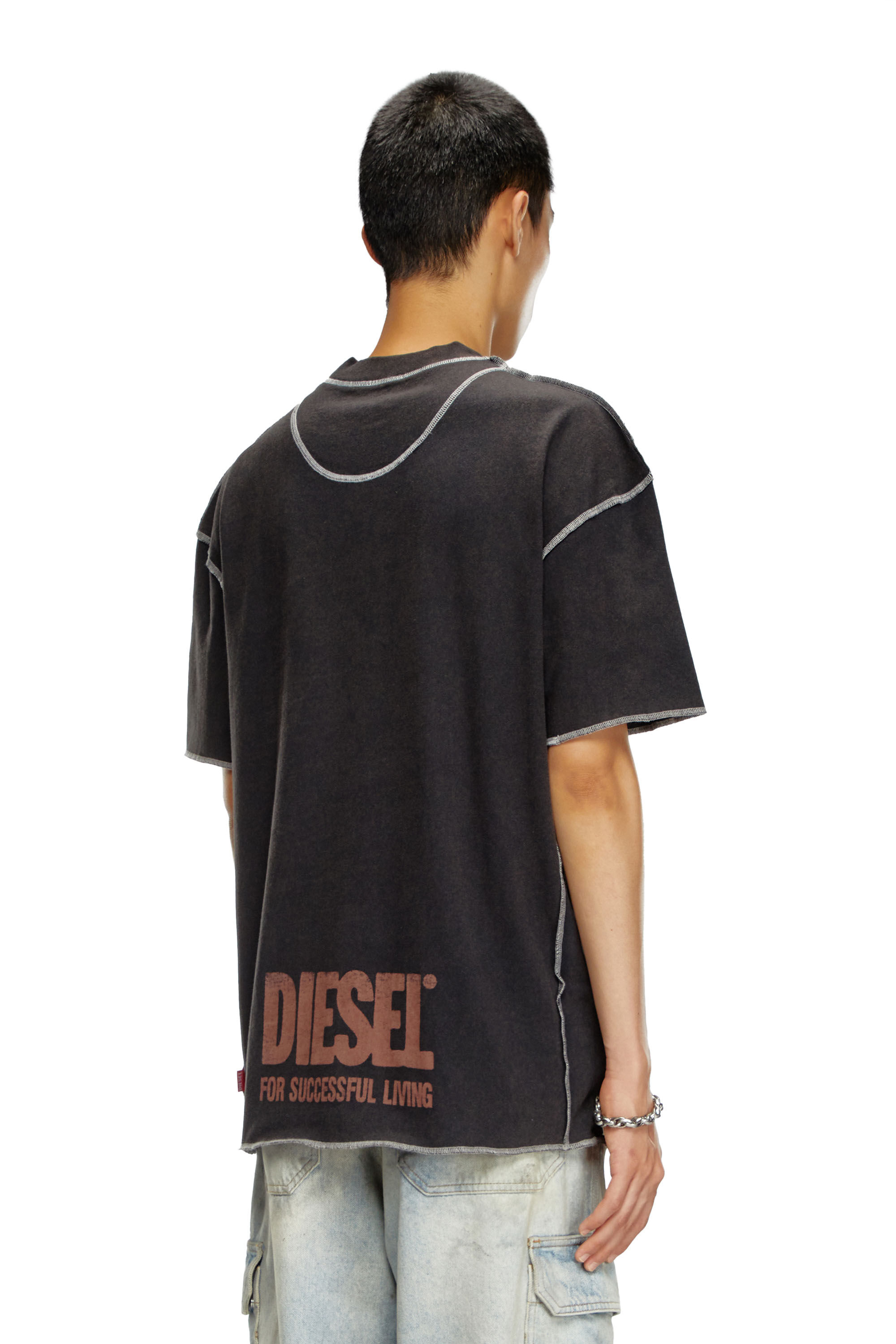 Camisetas desteñidas hombre online