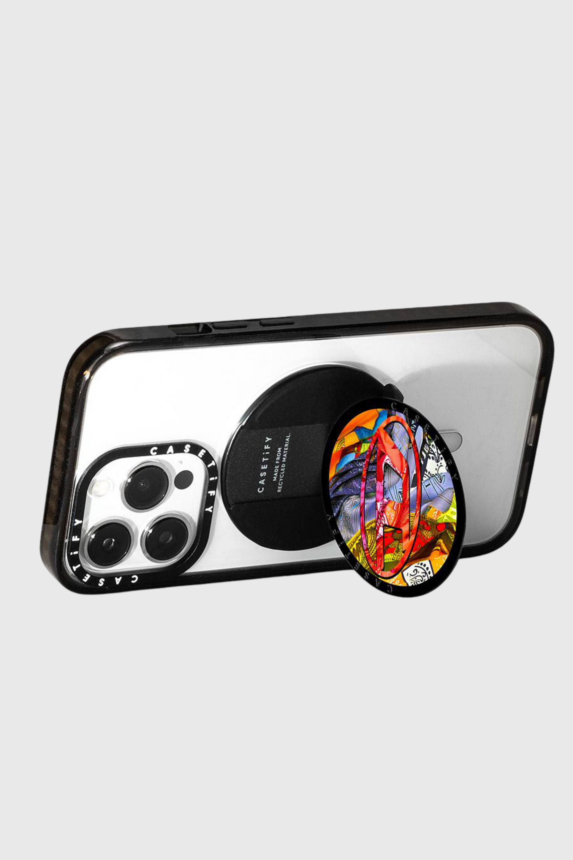 Diesel - 60348 CASETIFY GRIP STAND, Agarre & Soporte Universal Unisex in Multicolor - 5