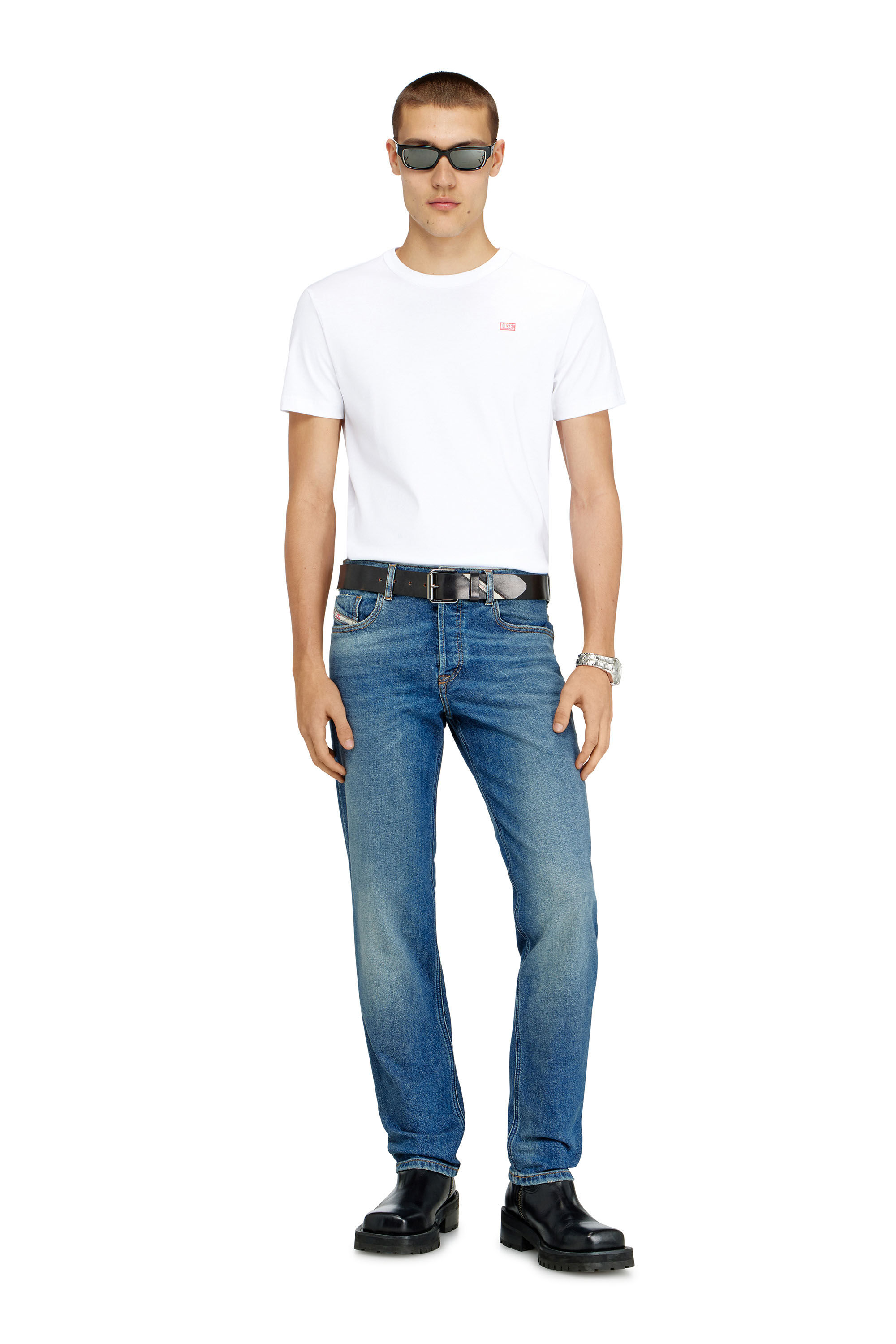 Diesel - Regular Jeans 2023 D-Finitive 0BEBD Hombre, Azul - 1