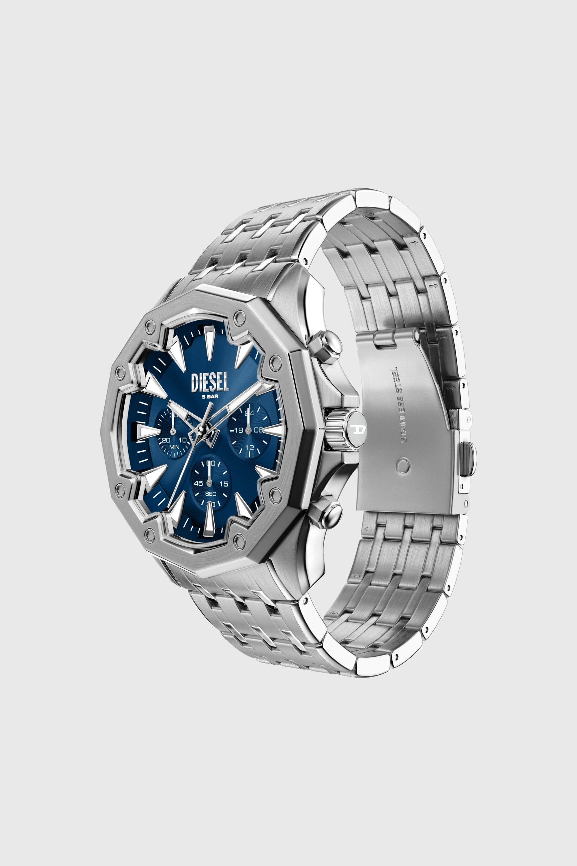 Diesel - DZ4706 WATCH, Reloj Stinger de acero inoxidable Hombre in Plateado - 7
