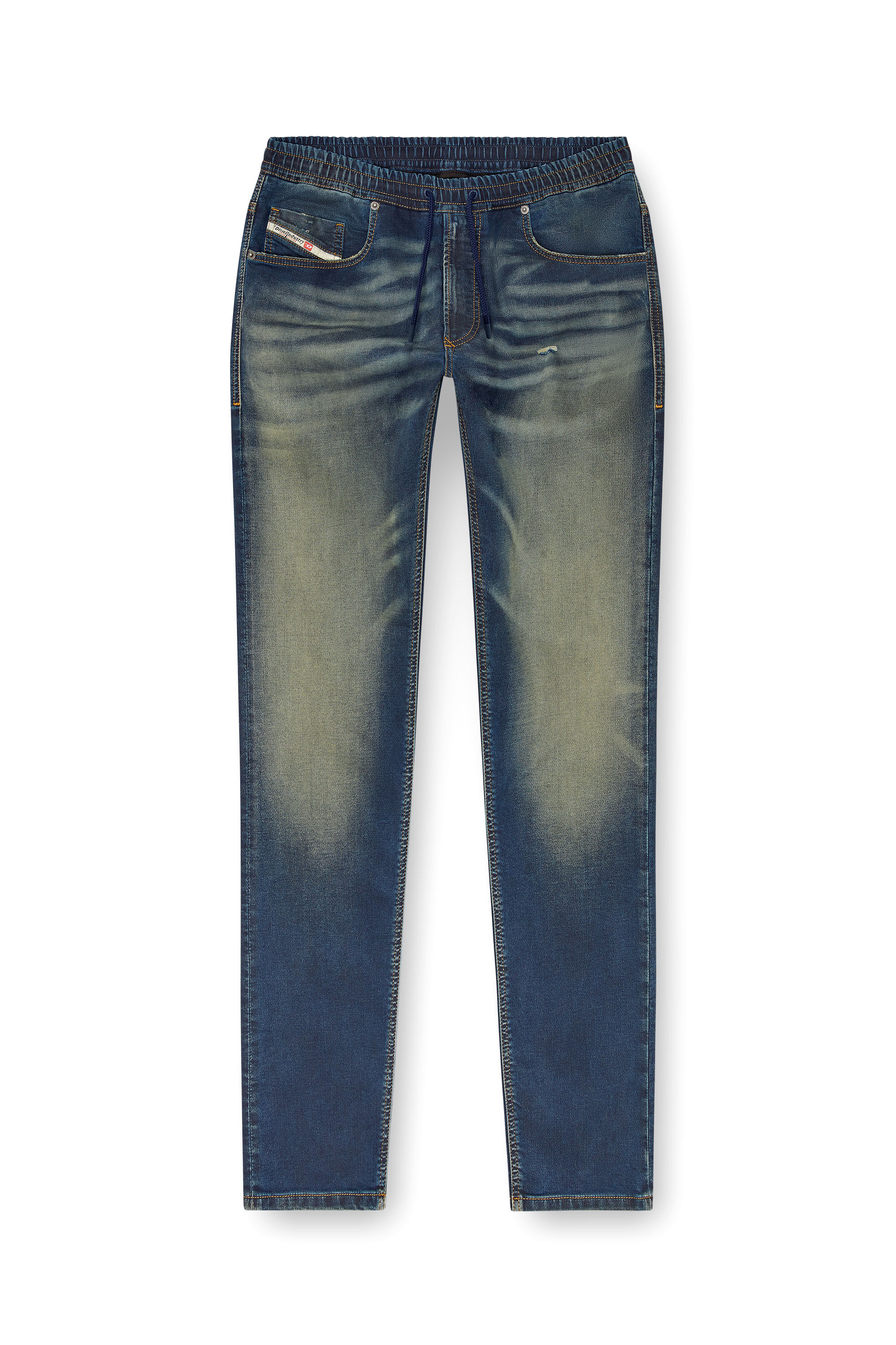 Diesel - Hombre Tapered 2030 D-Krooley Joggjeans® 09J34, Azul Oscuro - Image 2