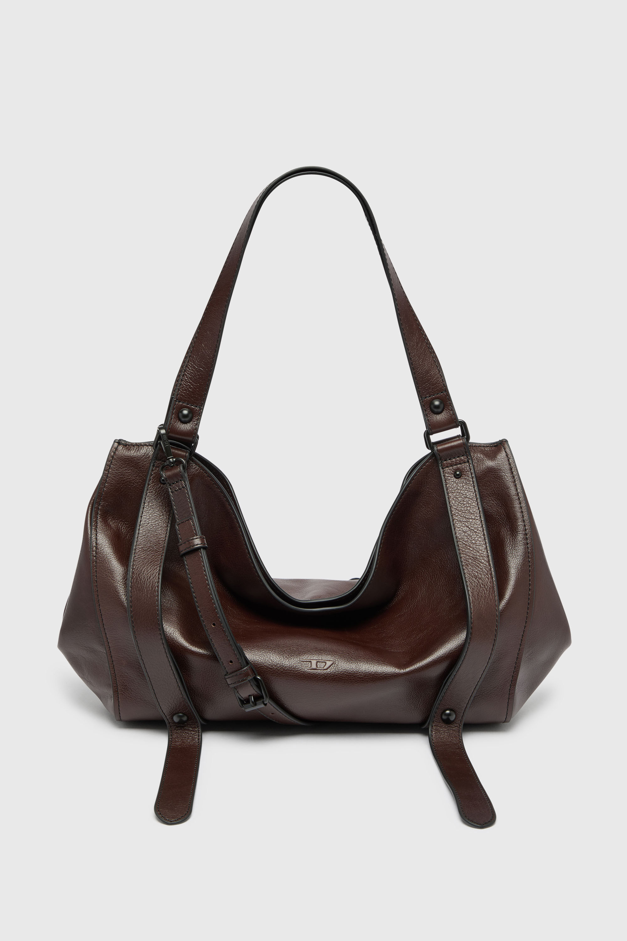 Diesel - D-ONE TOPHANDLE M, D-One - Bolso de mano medio de piel Unisex in Marr&oacute;n - 2