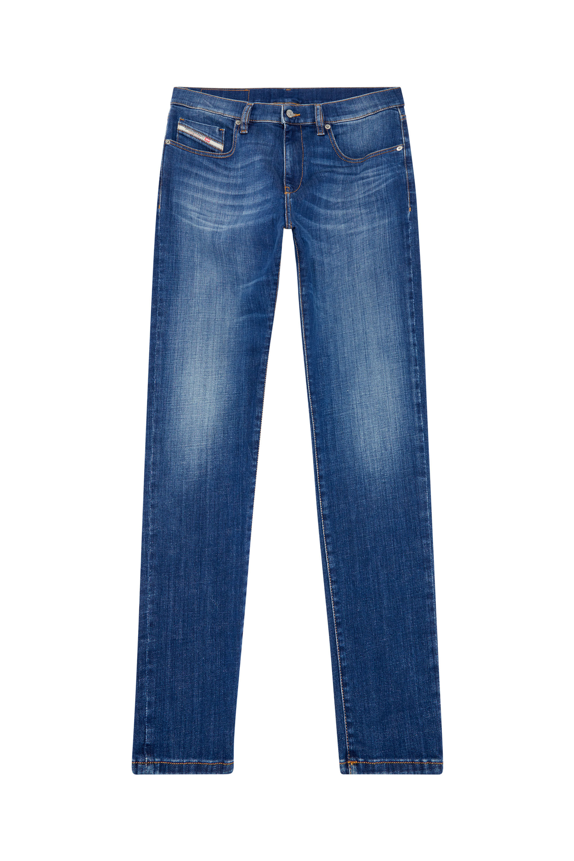 Diesel - Slim Jeans 2019 D-Strukt 09K04, Azul medio - Image 2