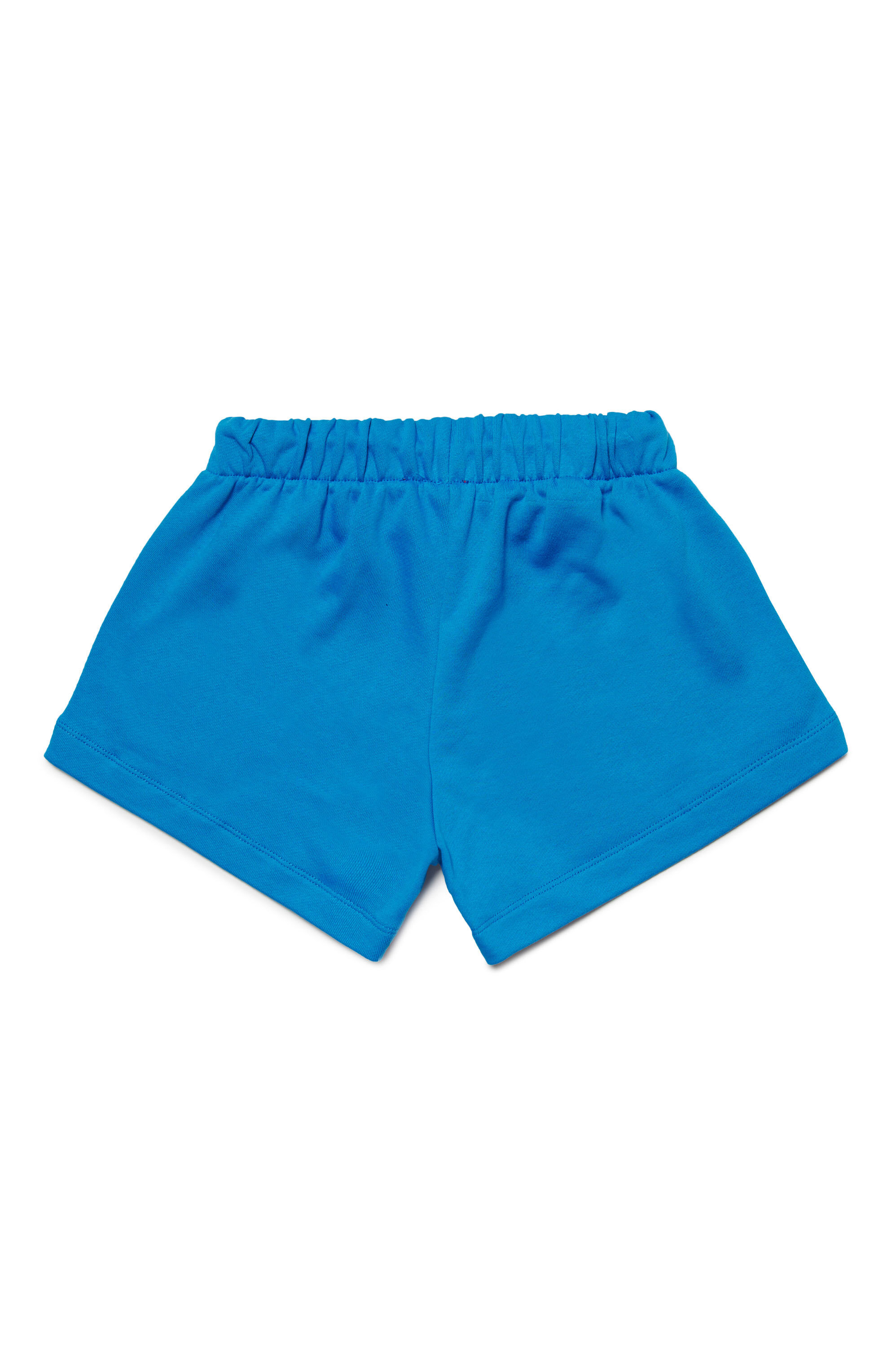 Diesel - PAGLIFE, Mujer Pantalones cortos deportivos con logotipo Oval D acolchado in Azul marino - Image 2