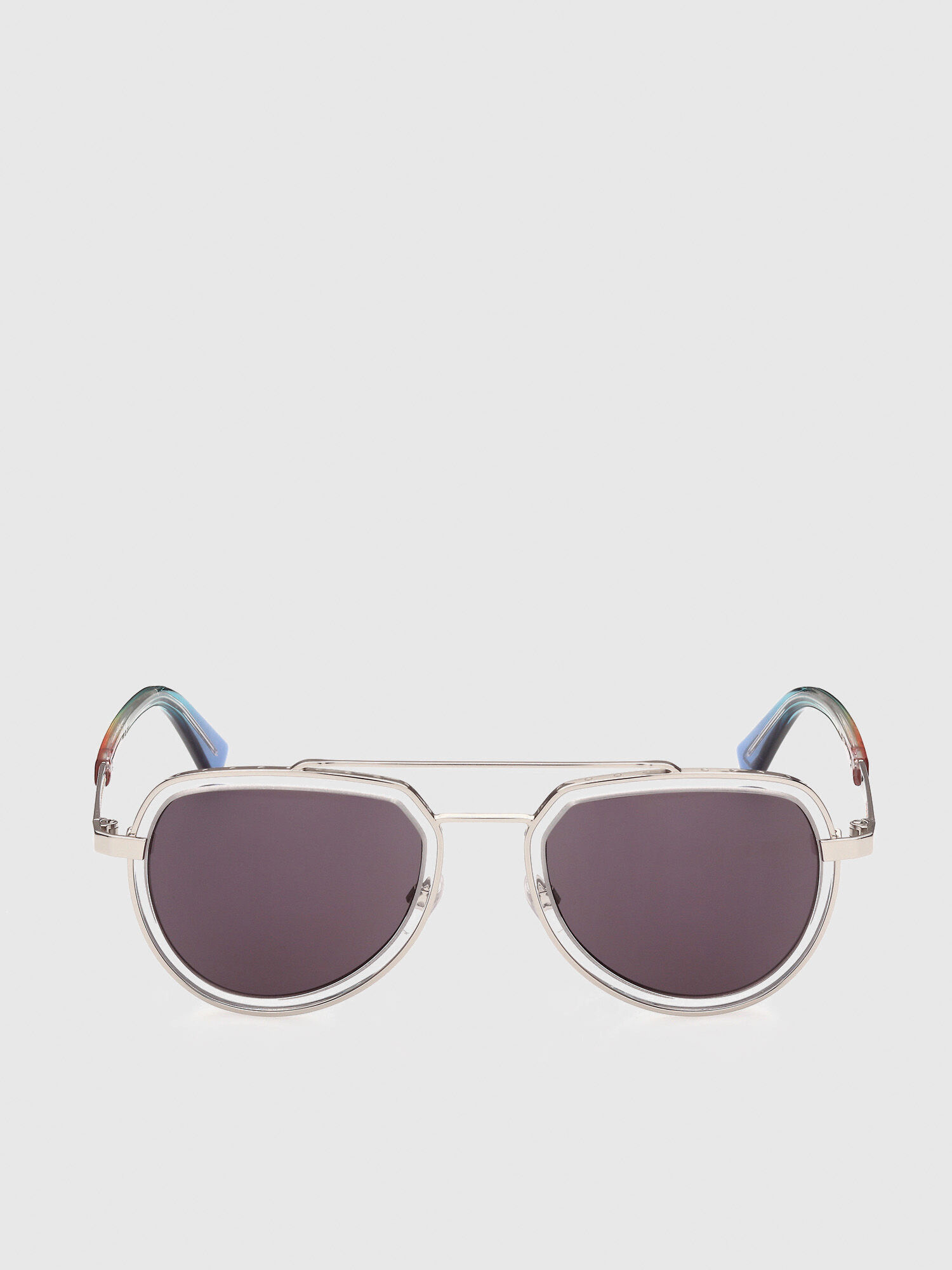 Diesel - DL0266, Gafas de estilo aviador con temática "Pride" Unisex in Multicolor - 1