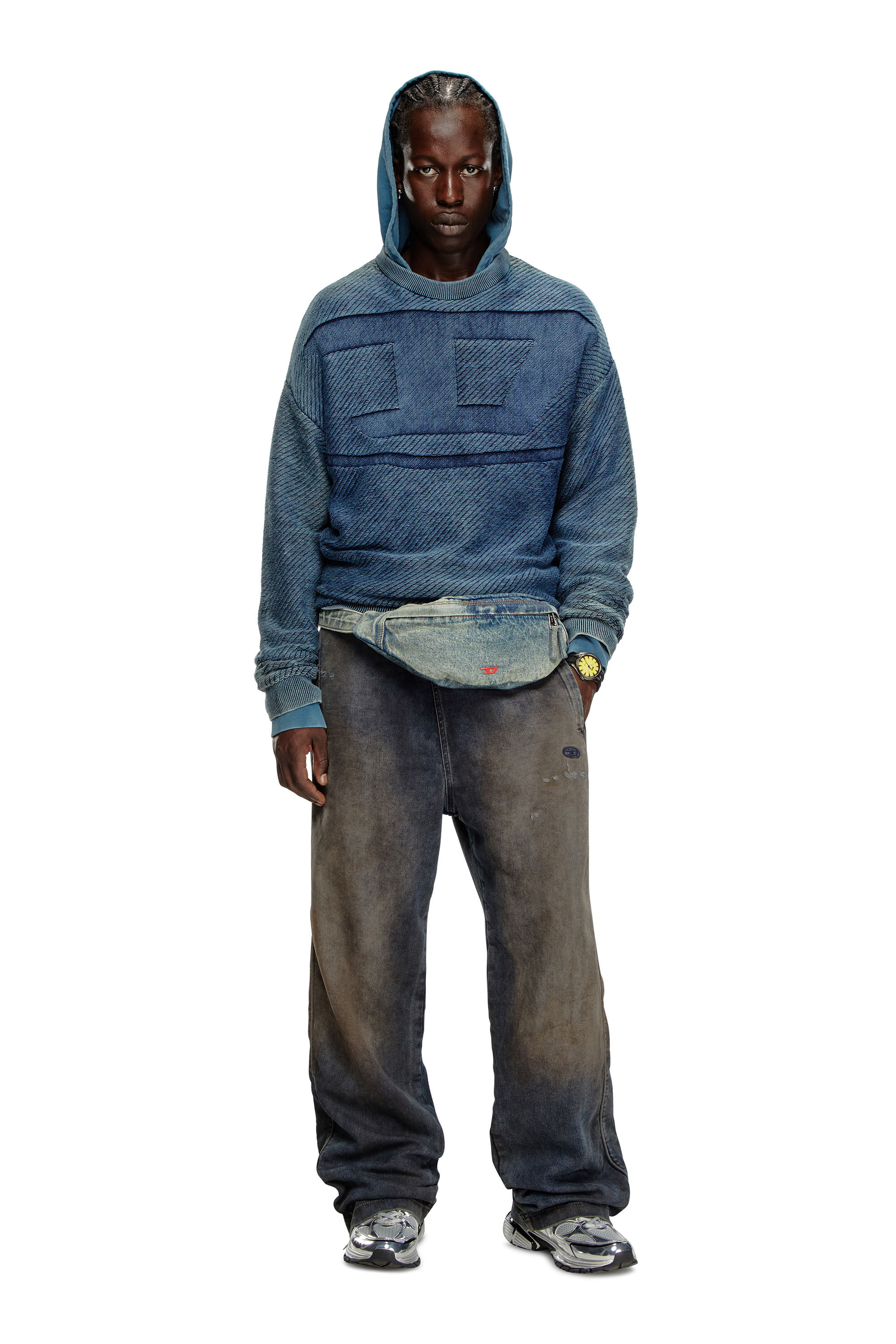 Grey diesel jumper best sale
