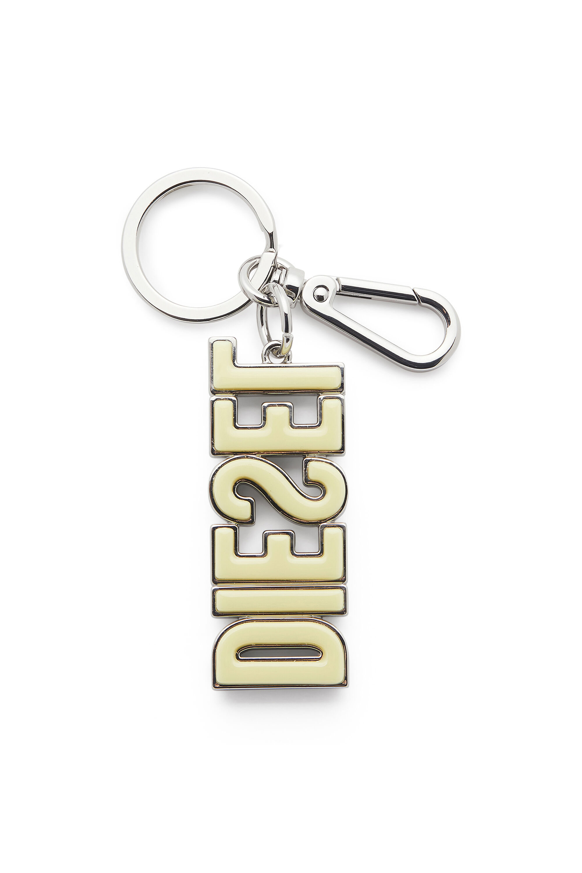 Diesel - DSL 3D KEY RING, Llavero DIESEL de metal y resina Hombre in Multicolor - 2