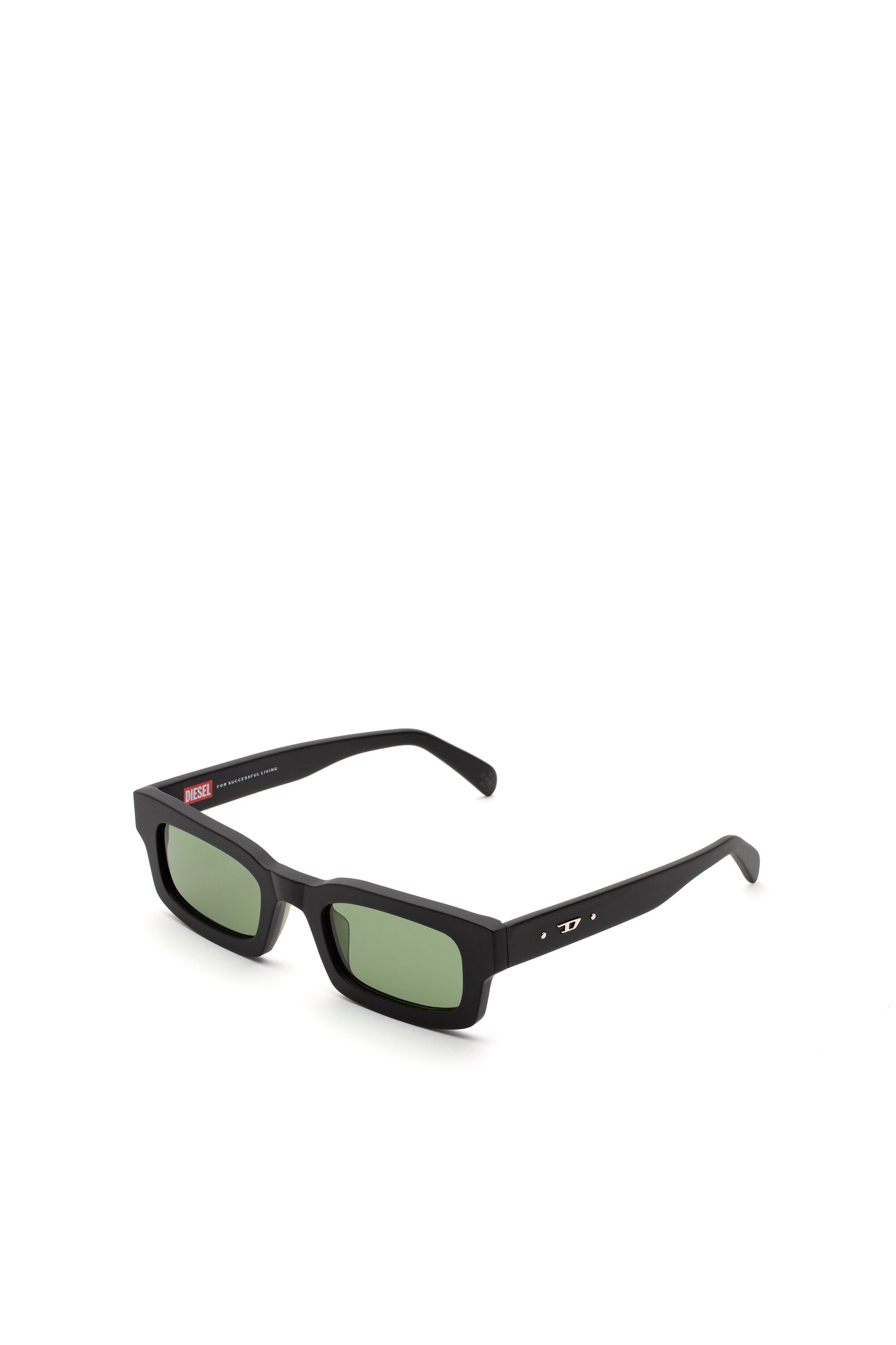 Diesel - DM0360, Gafas de sol minimalistas Unisex in Negro - 2