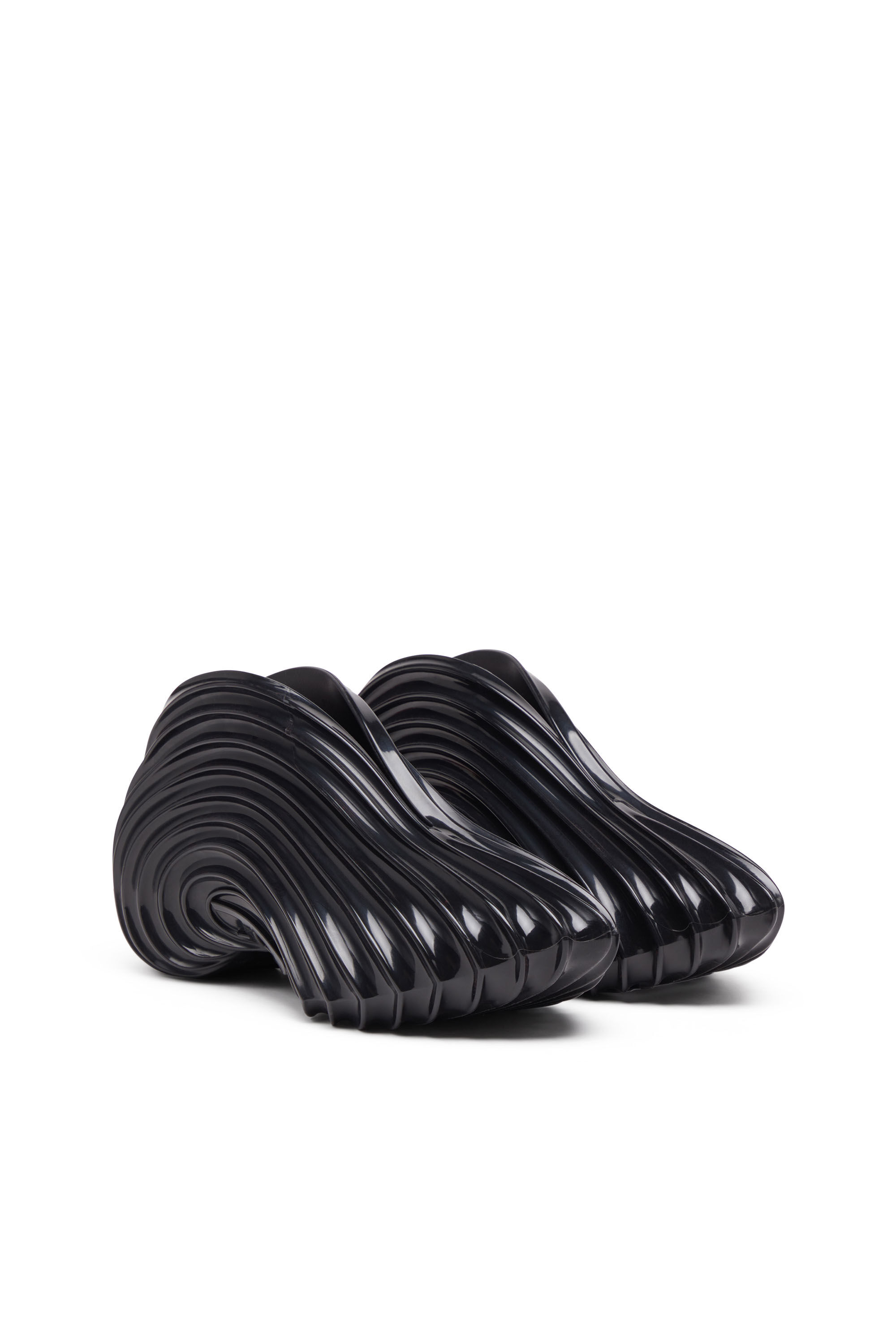 Diesel - MELISSA QUANTUM SNEAKERS X, Unisex's Slip-on sneaker in Melflex® in Black - 2