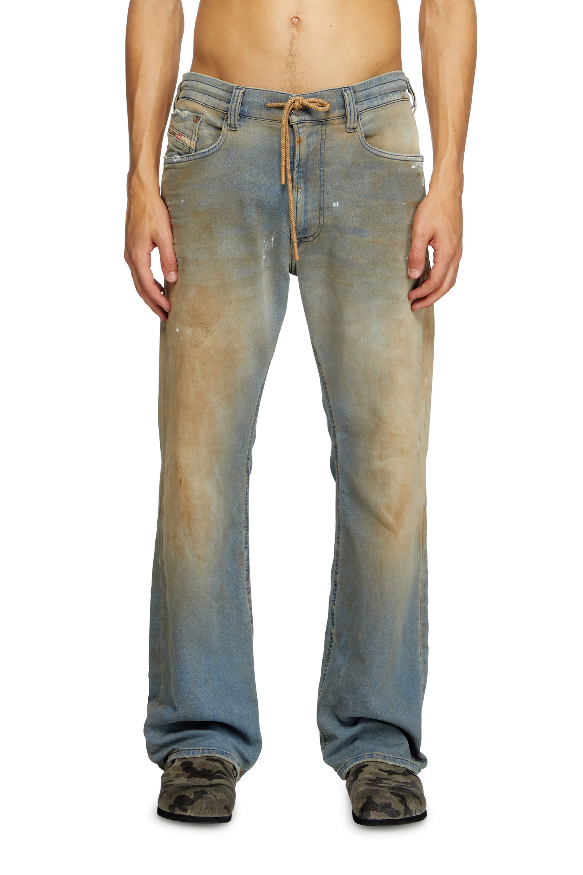 Diesel - Relaxed 2080 D-Reel Joggjeans® 068QL Hombre, Azul Claro - 3