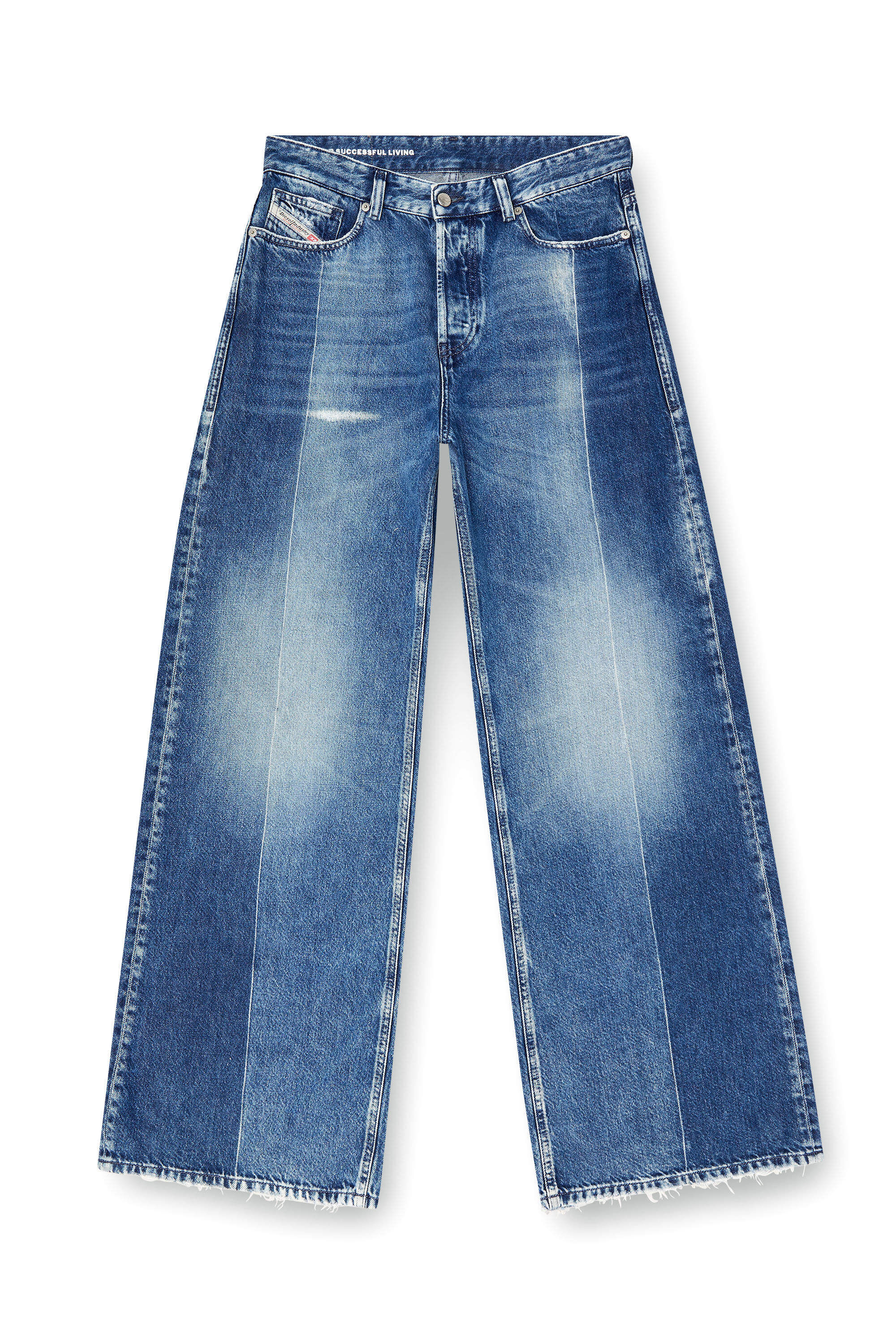 Diesel - Relaxed Jeans 1996 D-Sire 09L48 Mujer, Azul medio - 2