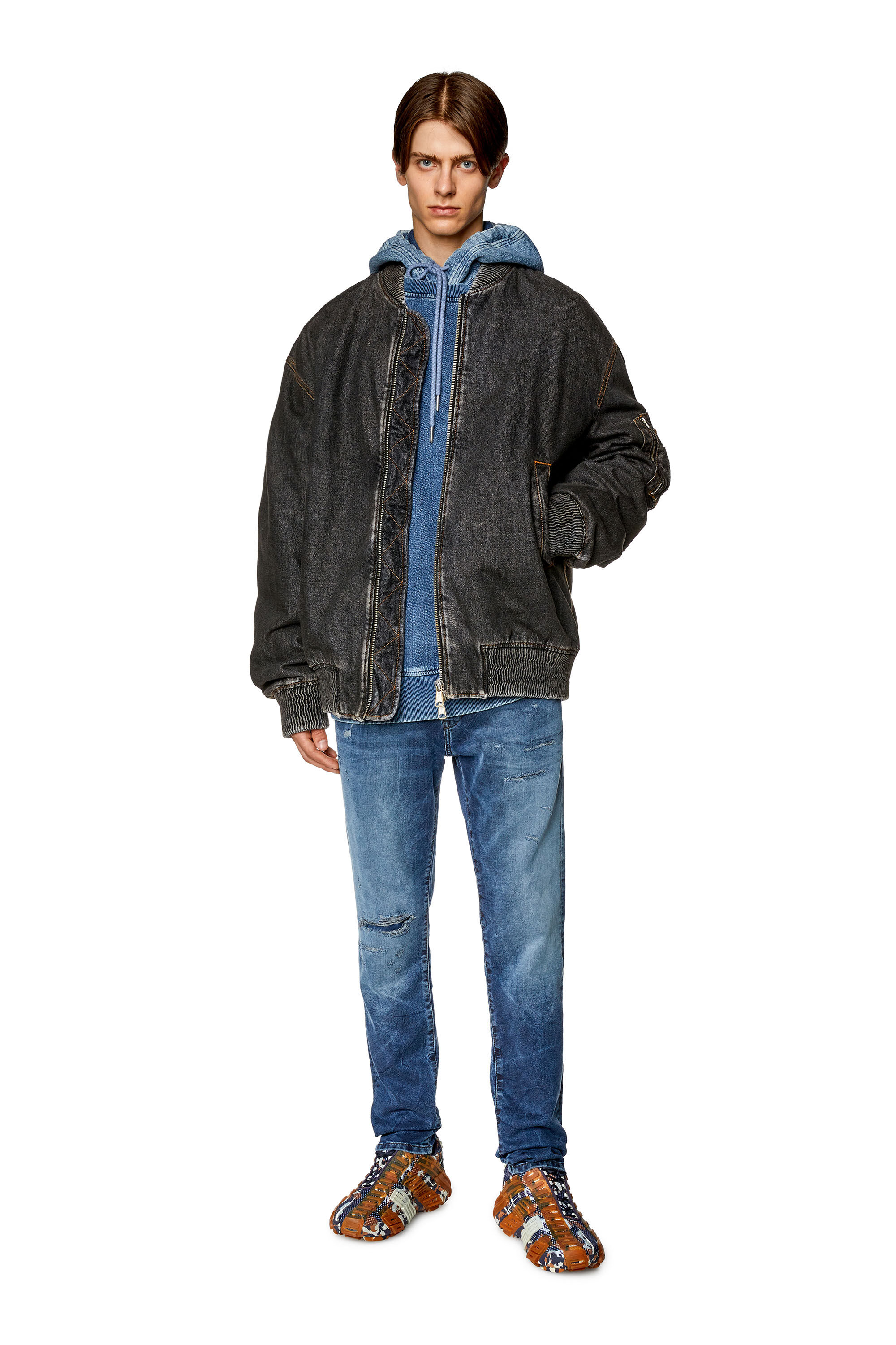 Diesel - Slim 2060 D-Strukt Joggjeans® E9H11 Hombre, Azul Oscuro - 1