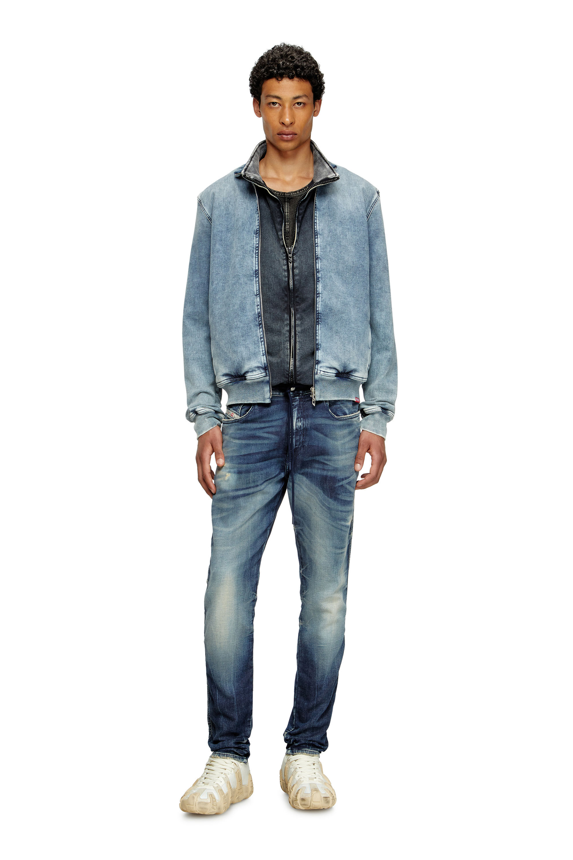 Diesel - Slim 2060 D-Strukt Joggjeans® 068RZ Hombre, Azul Oscuro - 1